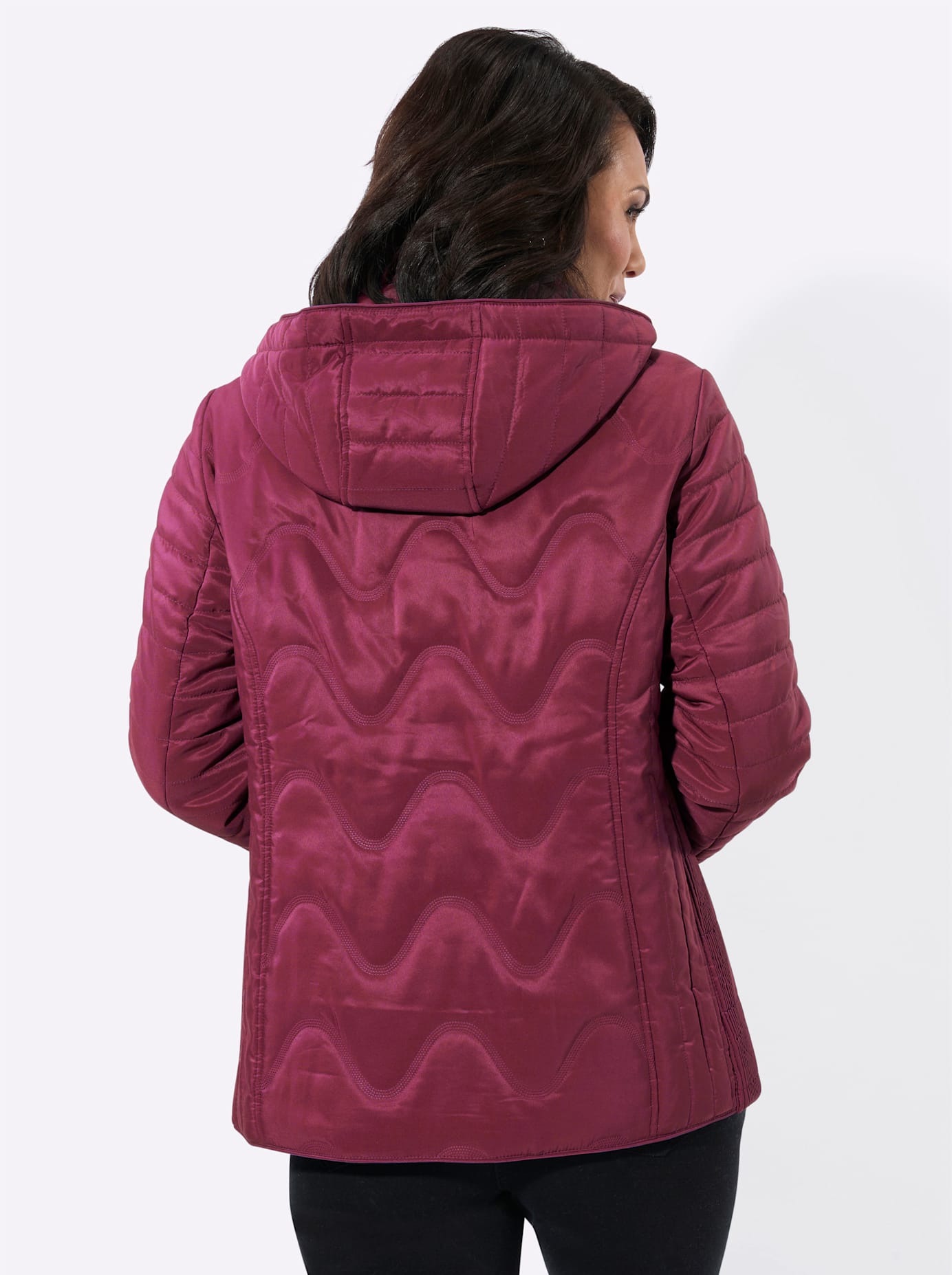 Casual Looks Steppjacke mit Kapuze