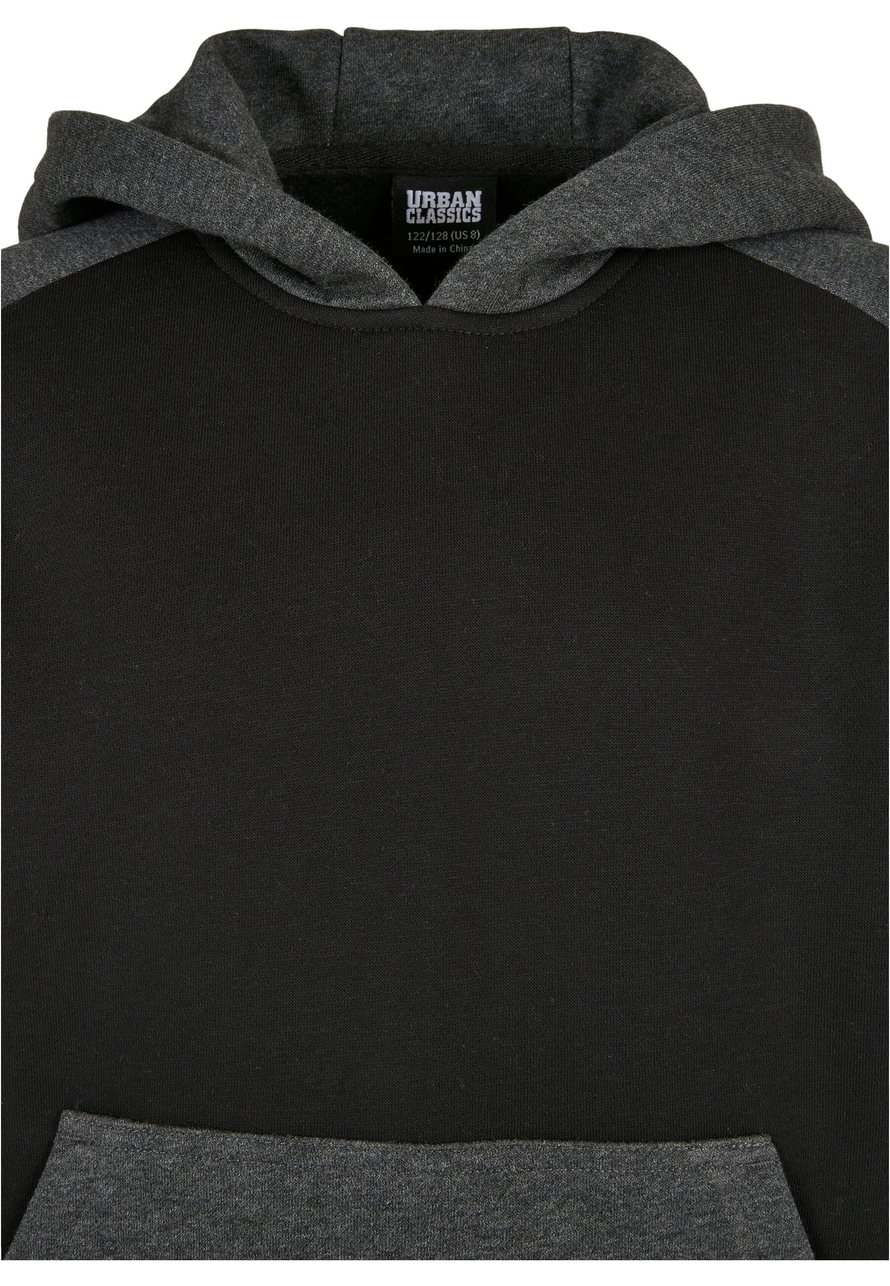 URBAN CLASSICS Kapuzensweatshirt »Urban Classics Herren Boys 2-Tone Fake Raglan Hoody«