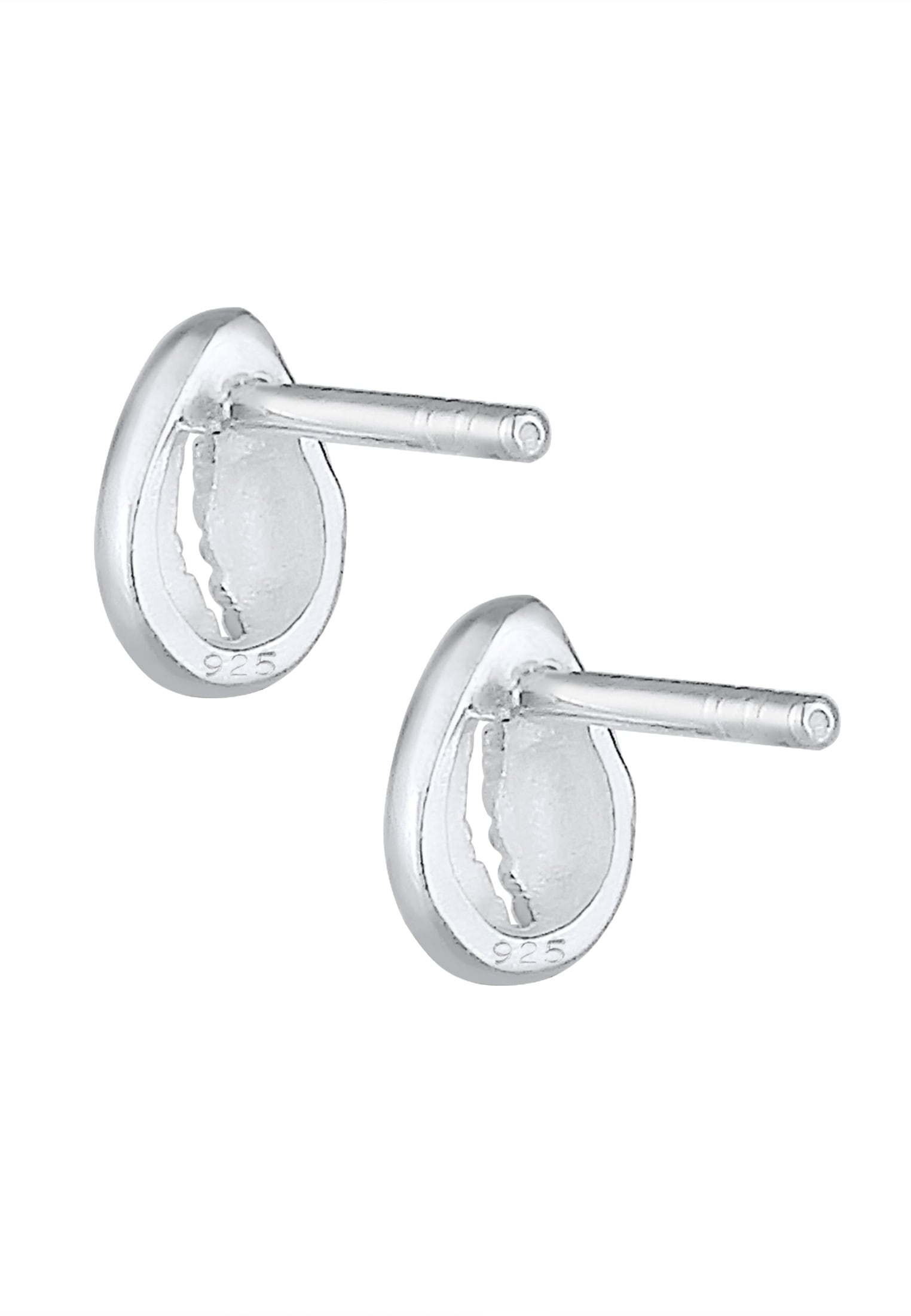 Elli Paar Ohrstecker »Ohrstecker Kauri Muschel 925 Sterling Silber«