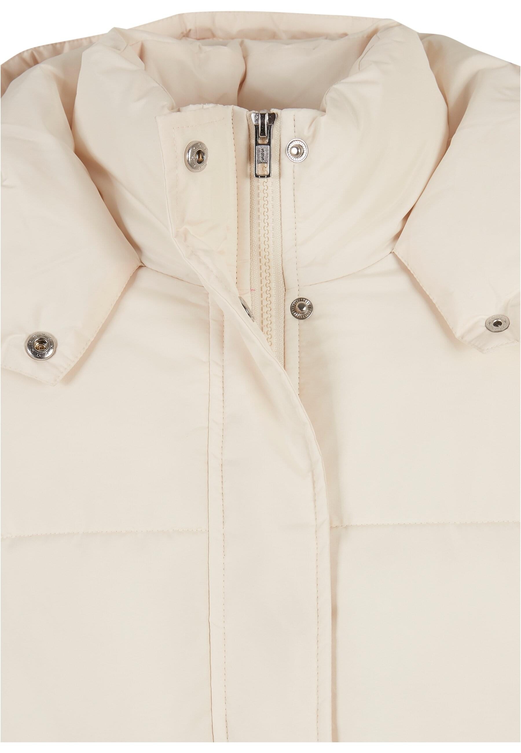 URBAN CLASSICS Winterjacke »Urban Classics Damen Ladies Waisted Puffer Jacket«, (1 St.), mit Kapuze