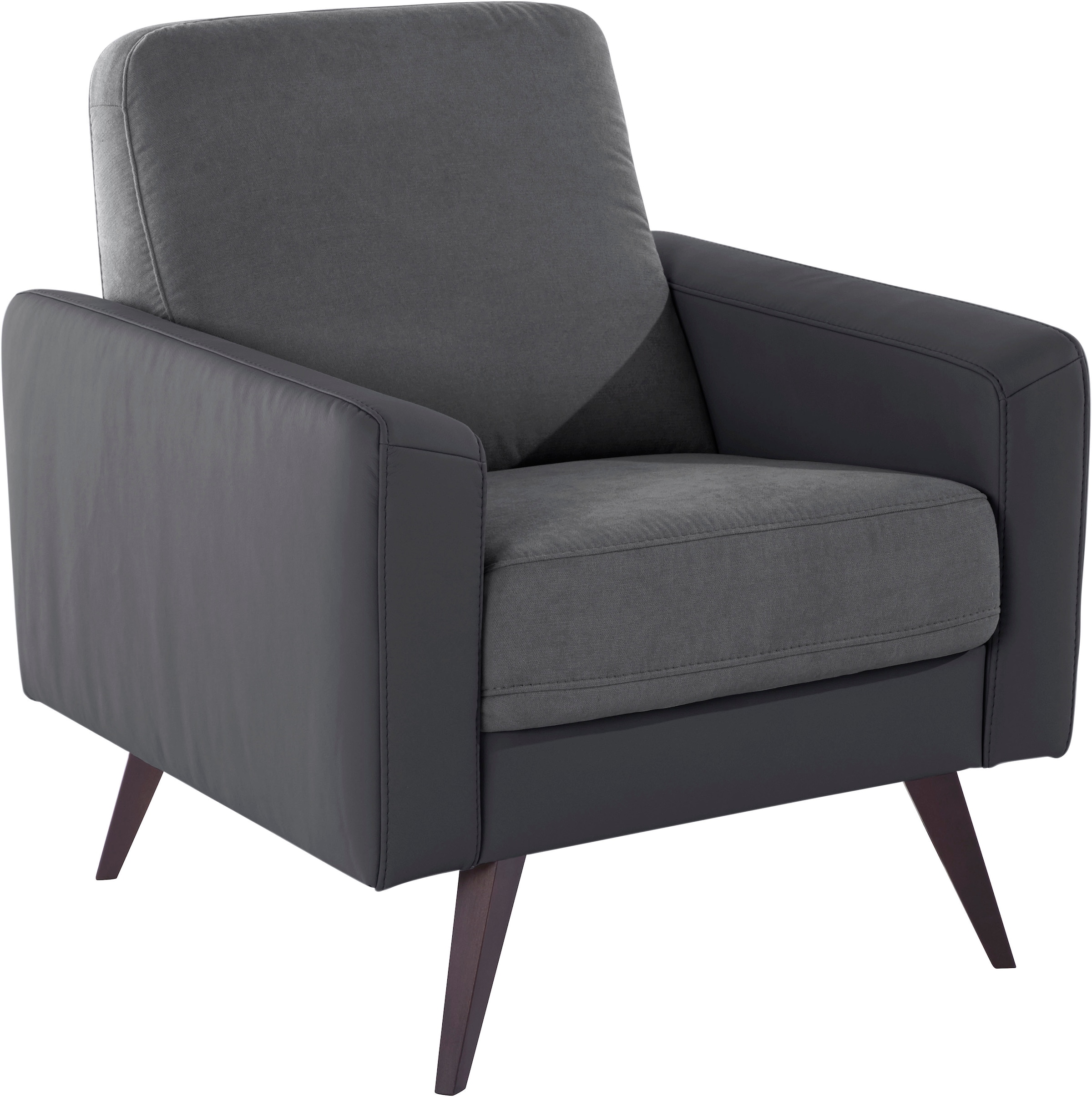 exxpo - sofa fashion Sessel »Samso, Loungesessel mit tollem Sitzkomfort«, Komfortsitzhöhe 49cm