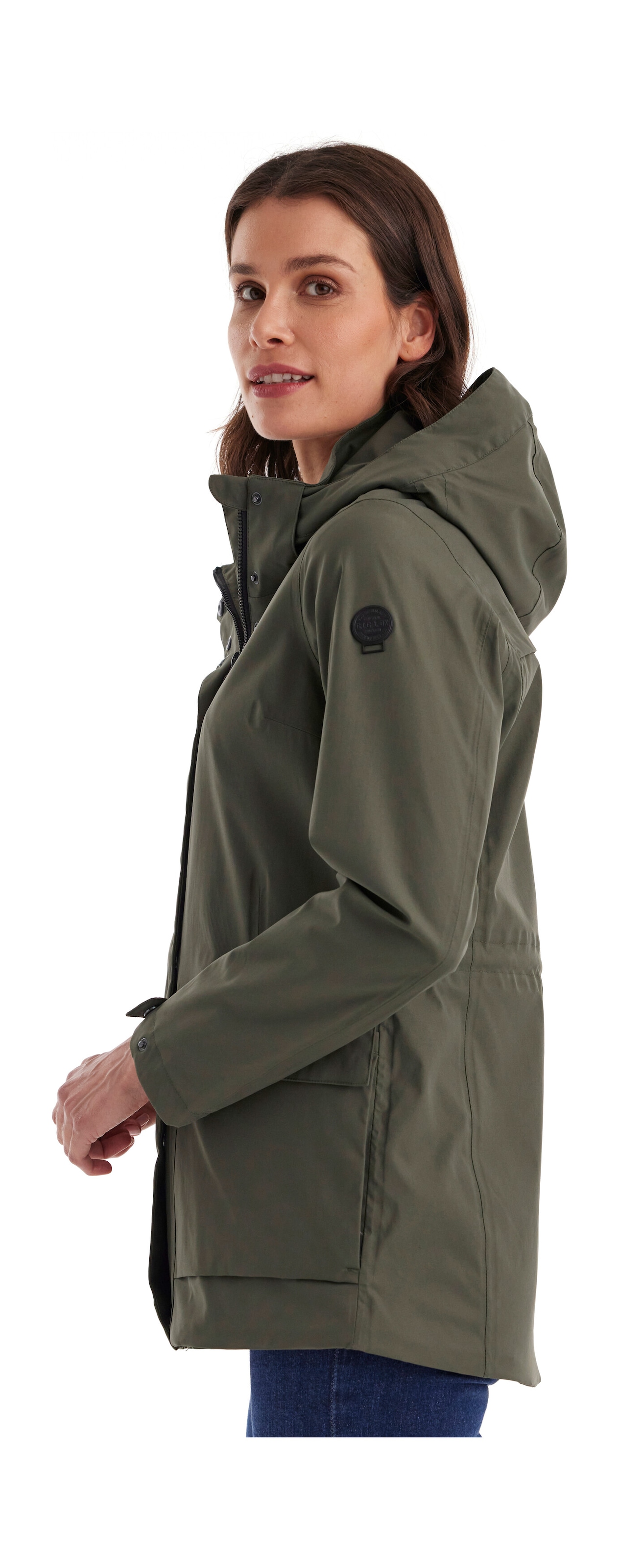 G.I.G.A. DX by killtec Funktionsjacke »GS 54 WMN JCKT«, Wasserdicht, atmungsaktiv, recycelte Materialien, abnehmbare Kapuze