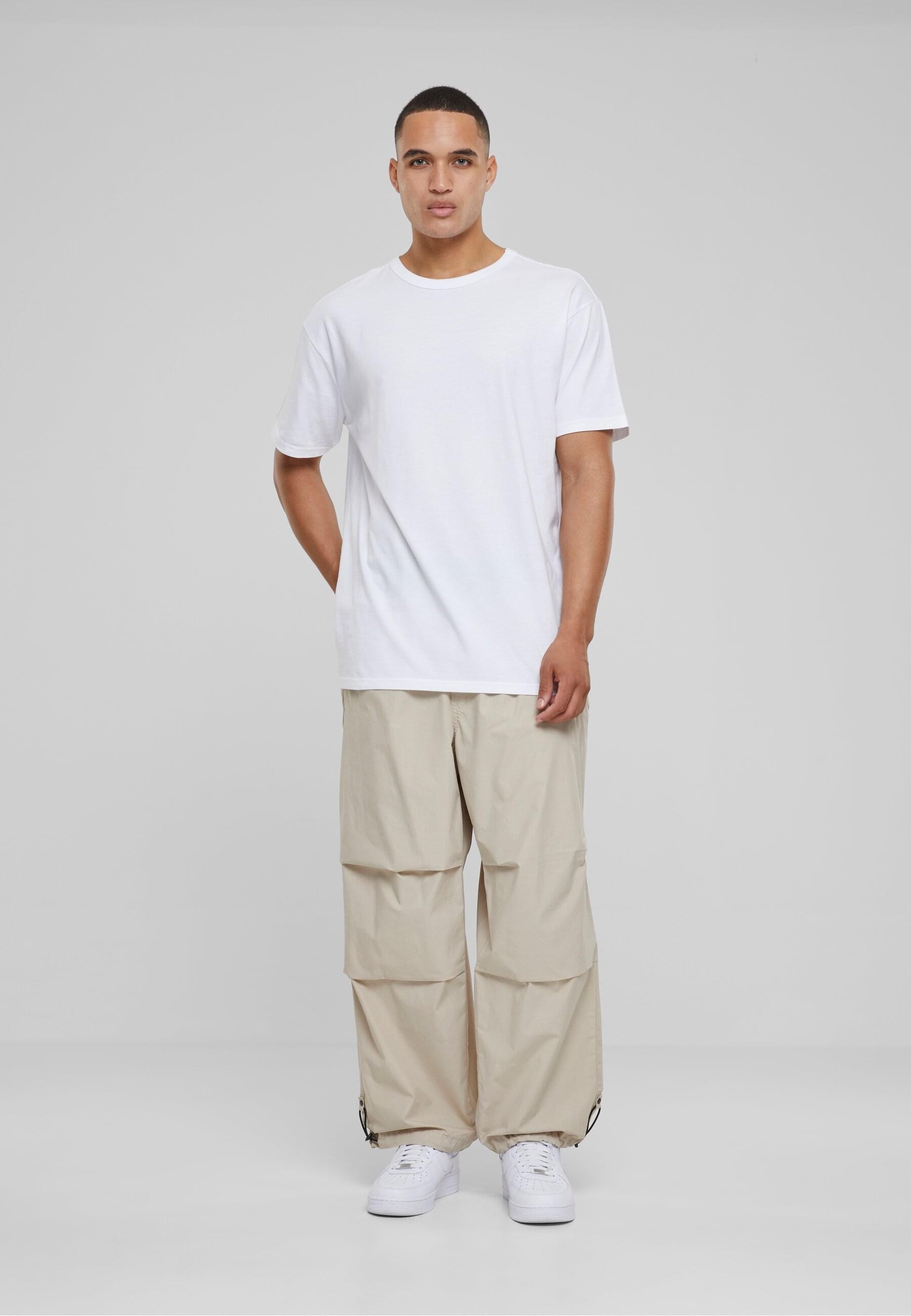 URBAN CLASSICS Stoffhose »Urban Classics Herren Popline Parachute Pants«, (1 tlg.)