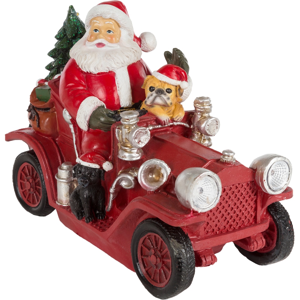 Myflair Möbel & Accessoires Weihnachtsfigur »Weihnachtsdeko rot«