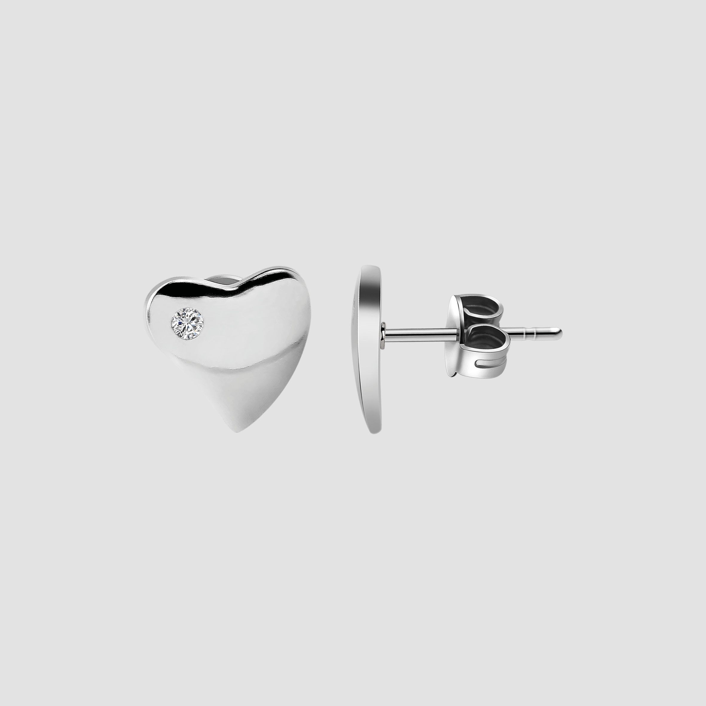 Adelia´s Paar Ohrhänger "Ohrringe – Ohrstecker aus 925 Silber mit Zirkonia" Zum Verschenken – ideal zum Jubiläum