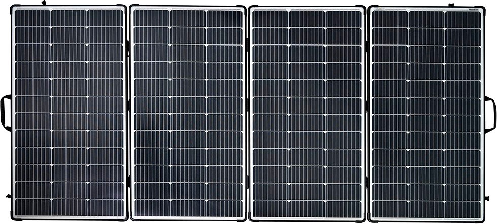 offgridtec Solarmodul »FSP-Max 440W 40V faltbares Solarmodul Solarkoffer«, gefertigt aus hochwertigem Polymerverbundstoff