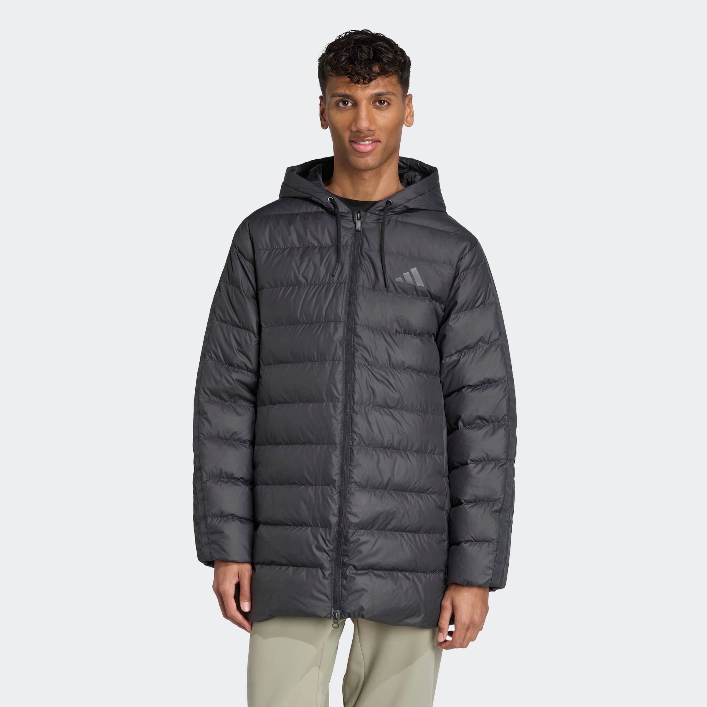 adidas Sportswear Daunenjacke "ESSENTIALS CLIMAWARM 3-STREIFEN LIGHT DAUNEN günstig online kaufen
