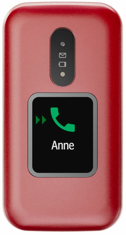 Doro Klapphandy »2880 (ohne Netzteil)«, Rot