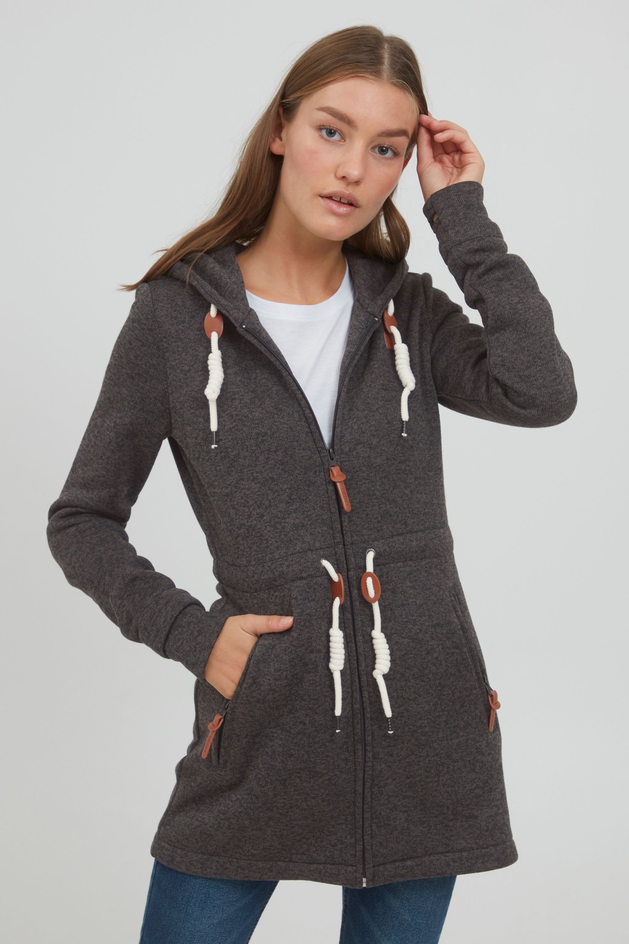 OXMO Strickfleecejacke "Strickfleecejacke OXThora" günstig online kaufen