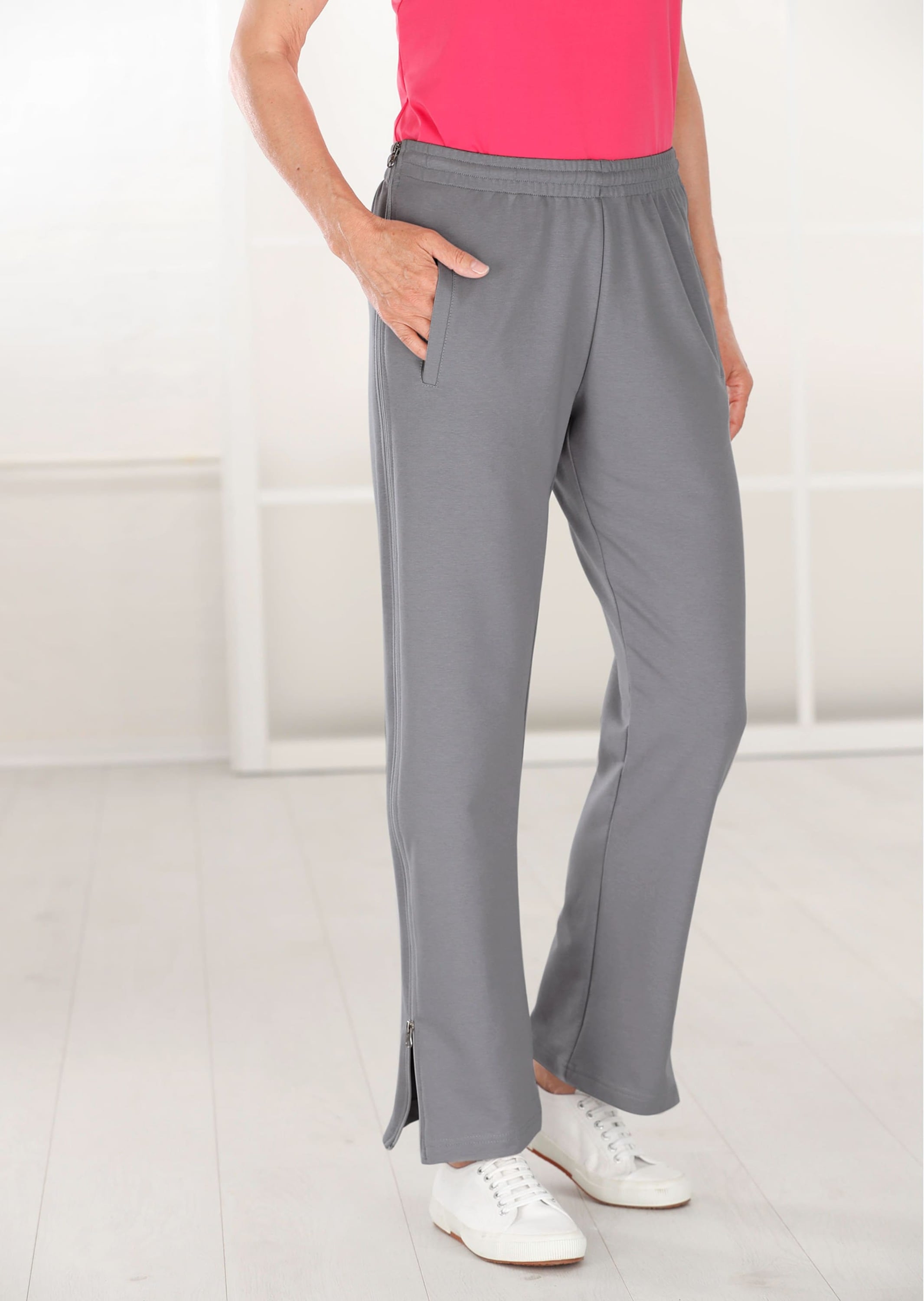 GOLDNER Stoffhose »Kurzgröße Reha- und Freizeithose mit Reißverschluß«