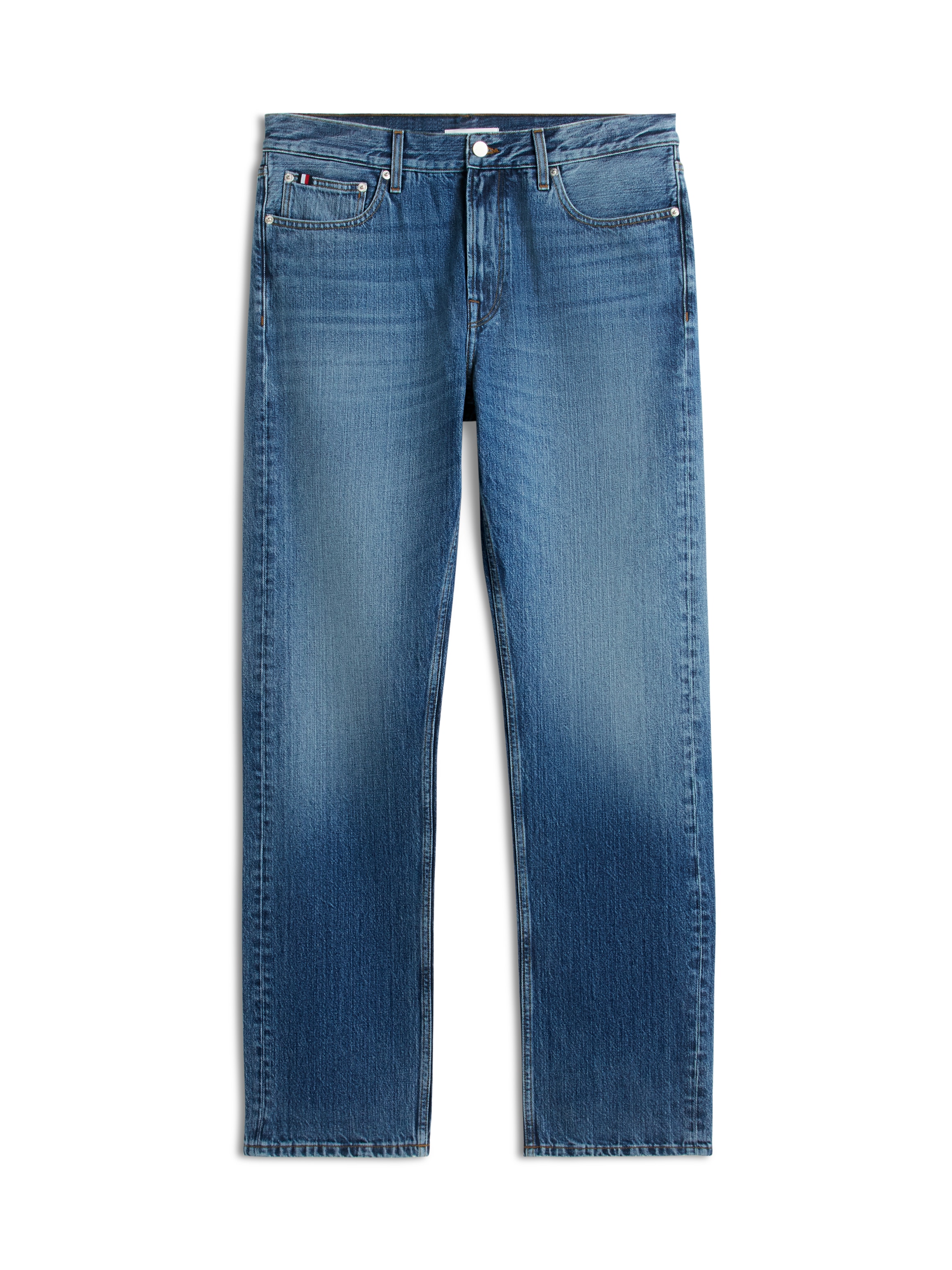 Tommy Hilfiger Gerade Jeans »DOVER REGULAR STRAIGHT« im 5-Pocket-Style, mit Used-Effekten