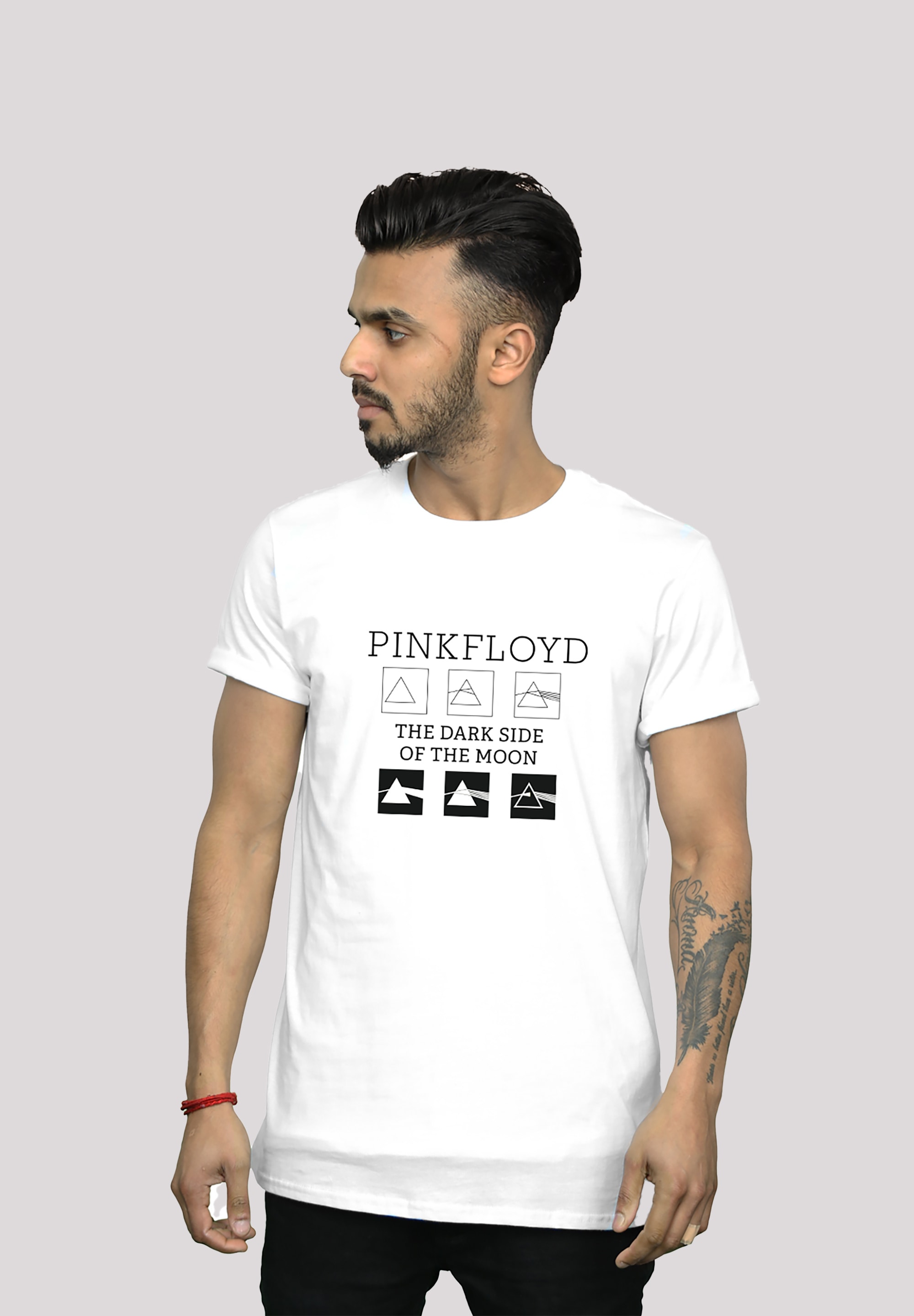 F4NT4STIC T-Shirt »Pink Floyd Pyramids Rock Metal Musik«, Herren,Premium Merch,Regular-Fit,Basic,Bandshirt