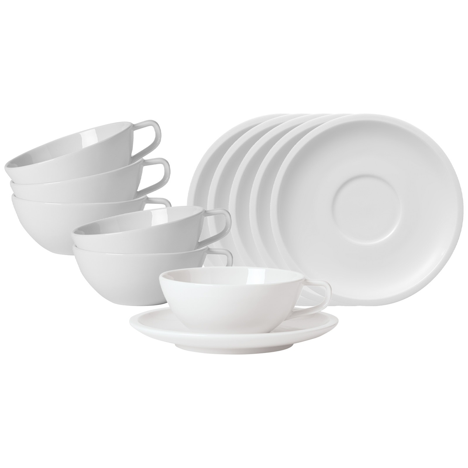 Villeroy & Boch Tasse "Teetassen mit Untertassen Artesano Original 120 ml 6 günstig online kaufen