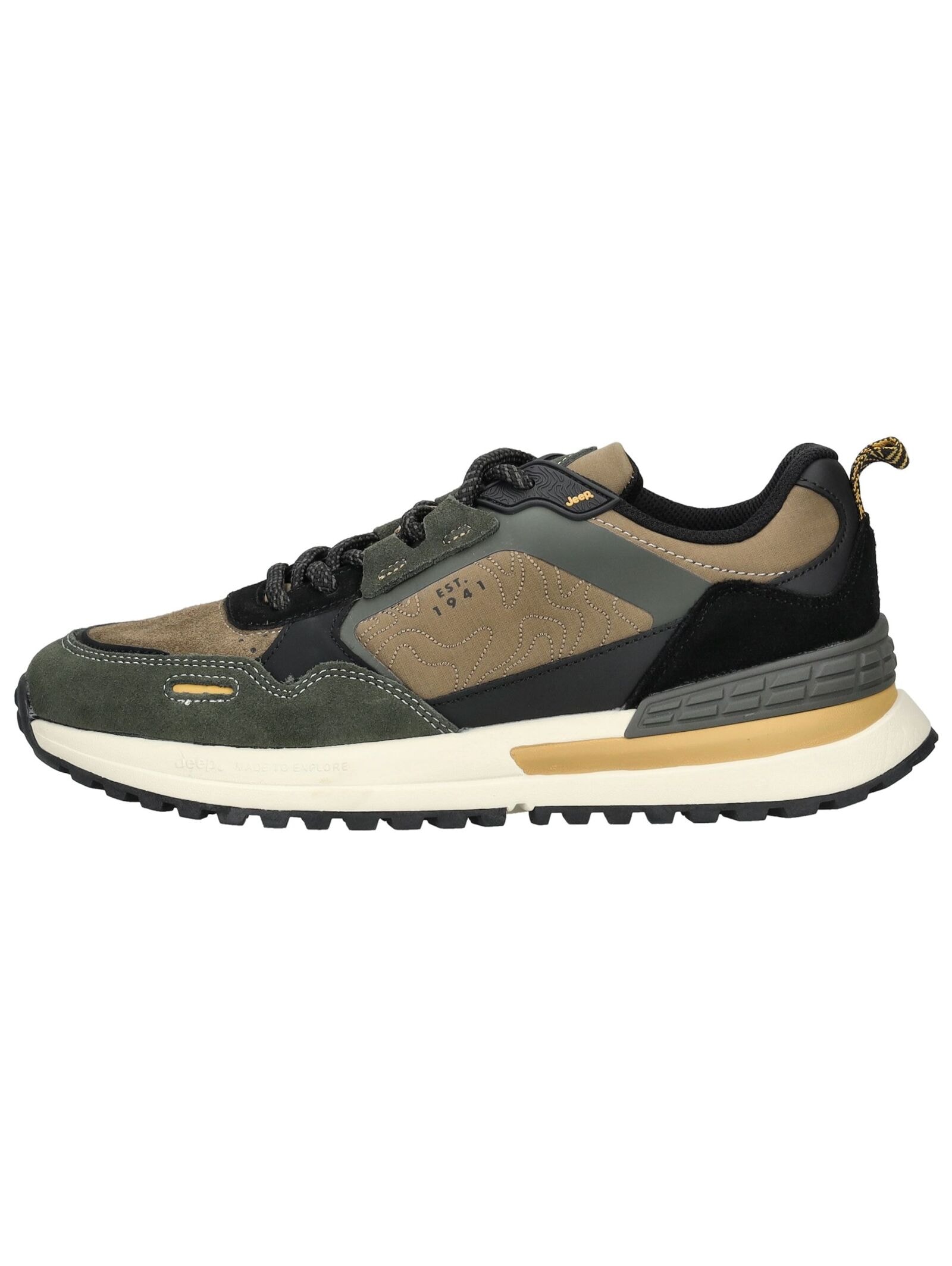 Jeep Sneaker "Jeep Sneaker Lederimitat/Textil" günstig online kaufen