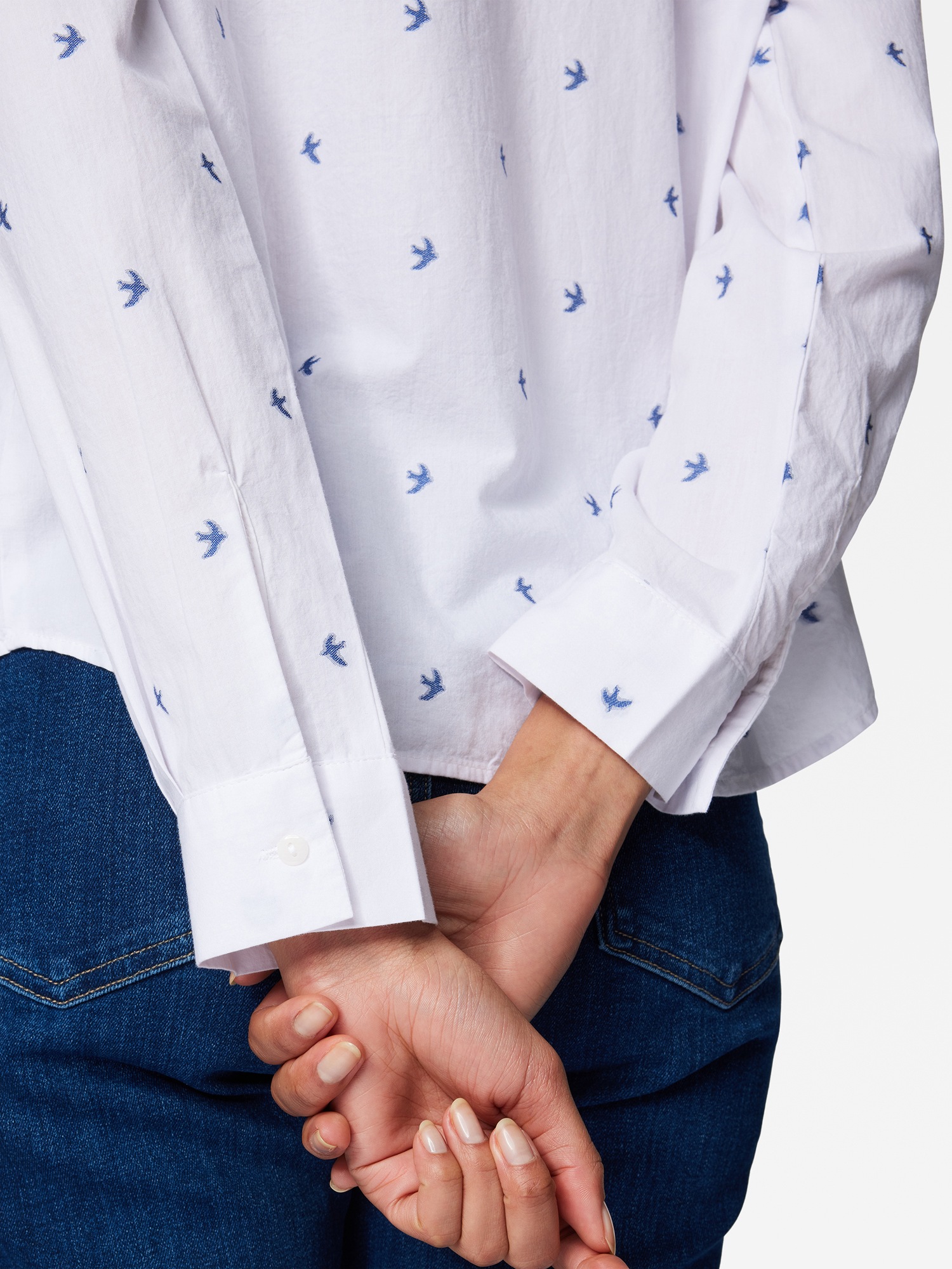 Mavi Hemdbluse »LONG SLEEVE SHIRT«, Bluse mit Muster