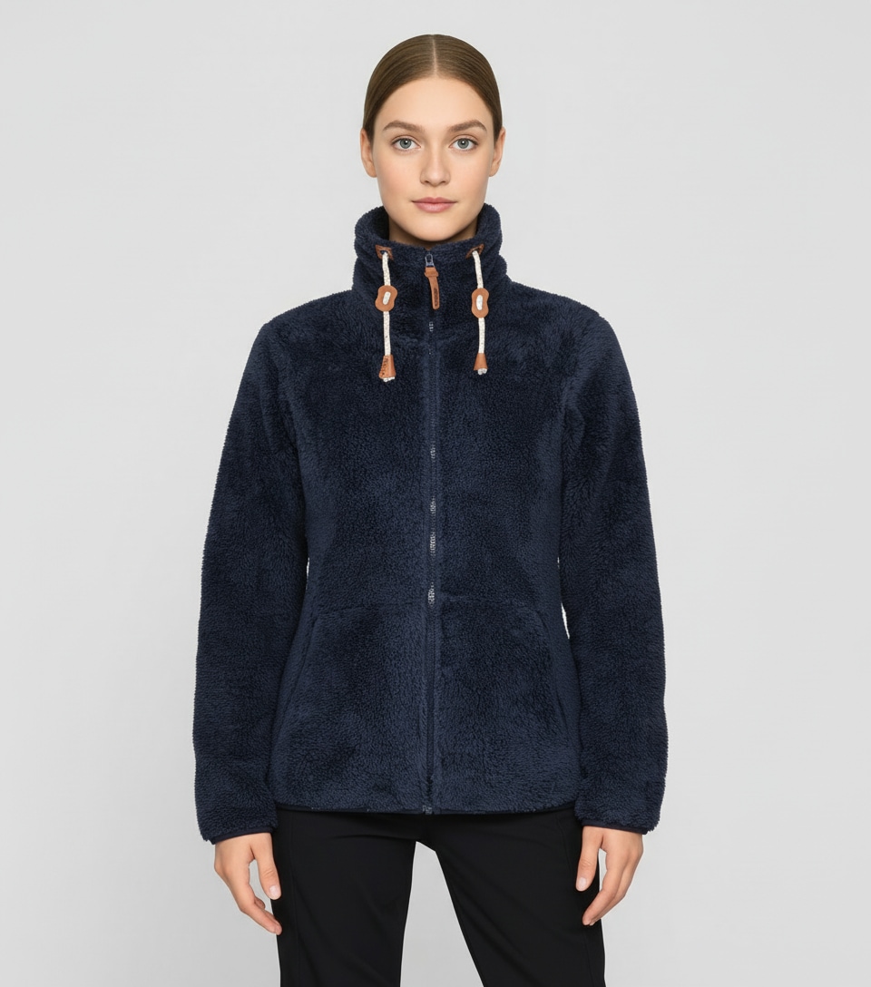 Icepeak Fleecejacke "ICEPEAK COLONY" sportlicher Stil, mit Reißverschluss, schnell trocknendes Material