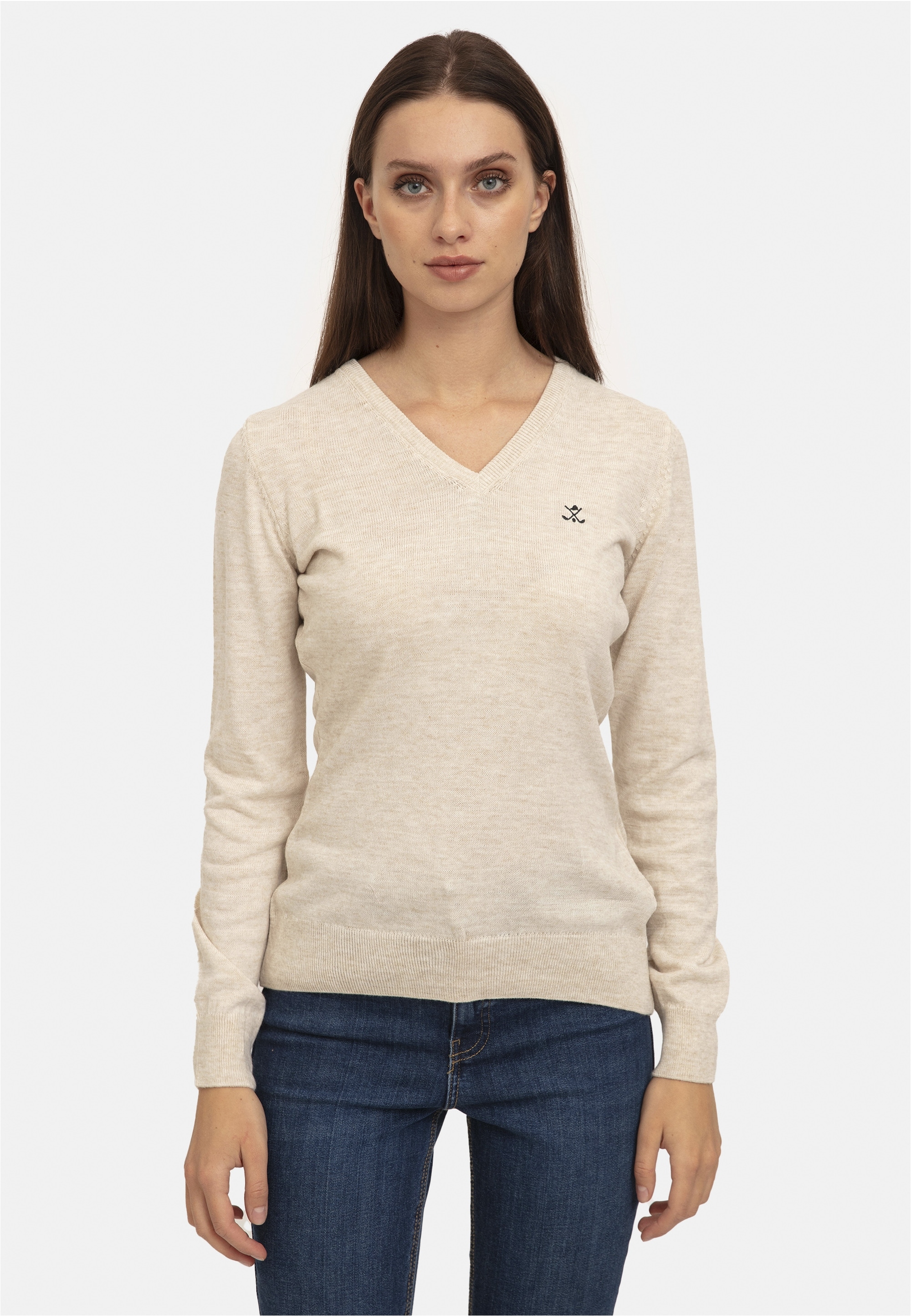 SIR RAYMOND TAILOR Strickpullover "Verty" 1 Stk. tlg. mit klassischem V-Aus günstig online kaufen