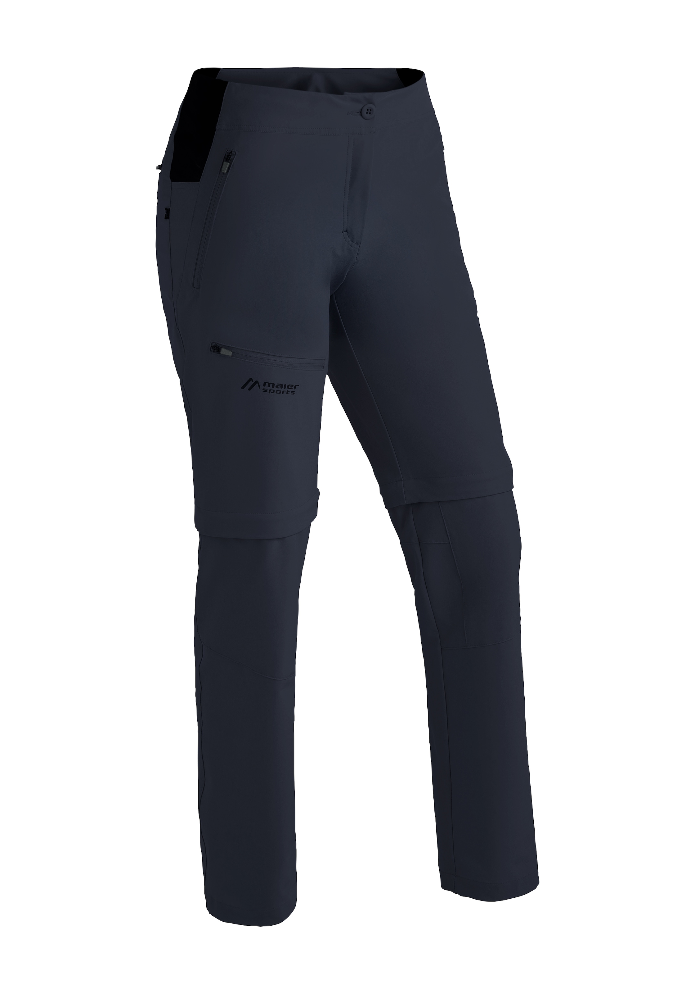 Maier Sports Outdoorhose »Latit Zip Vario«, Damen zipp-off Wanderhose, elastische Funktionshose, 4 Taschen mit RV