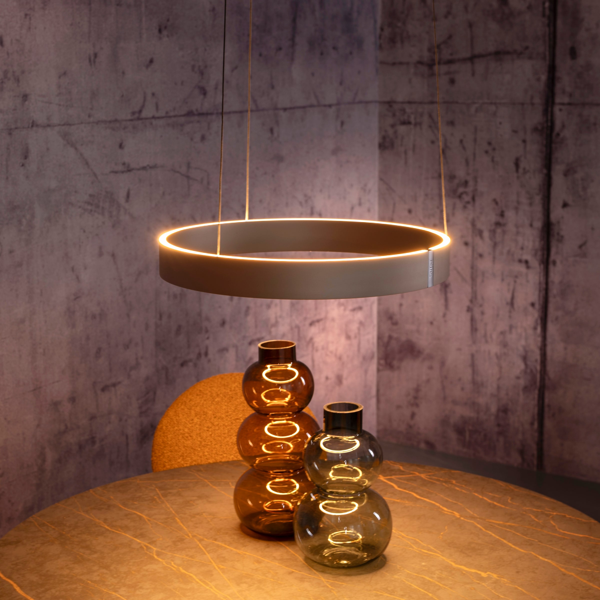 Neuhaus PURE LED Pendelleuchte »PURE E-Clipse« LED-Board 1 Stk. warmweiß - kaltweiß e-LIFT®-Funktion, CCT, dimmbar über Fernbedíenung