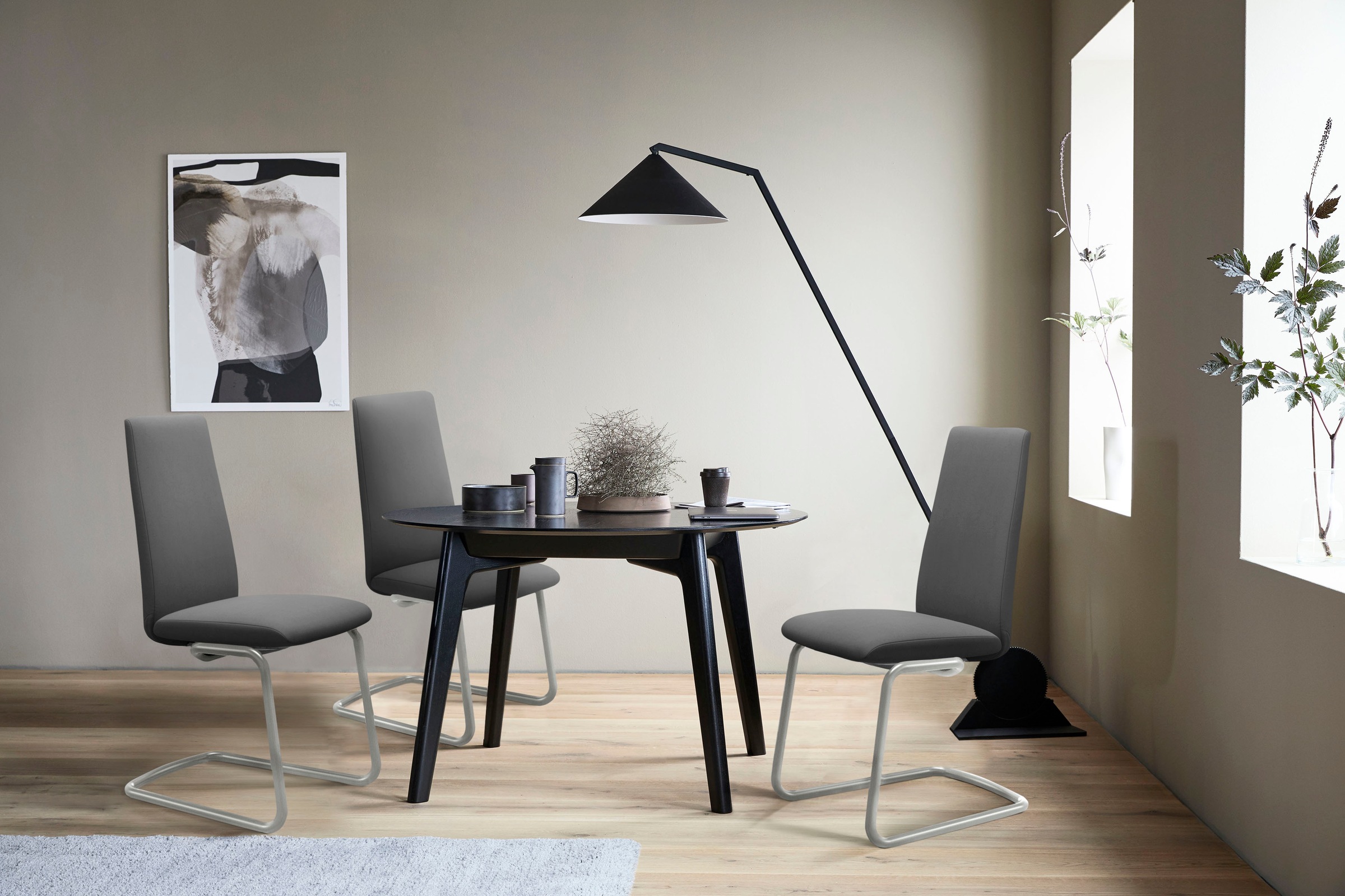 Stressless Polsterstuhl "Laurel" () High Back, Größe M, mit Beinen aus Stah günstig online kaufen