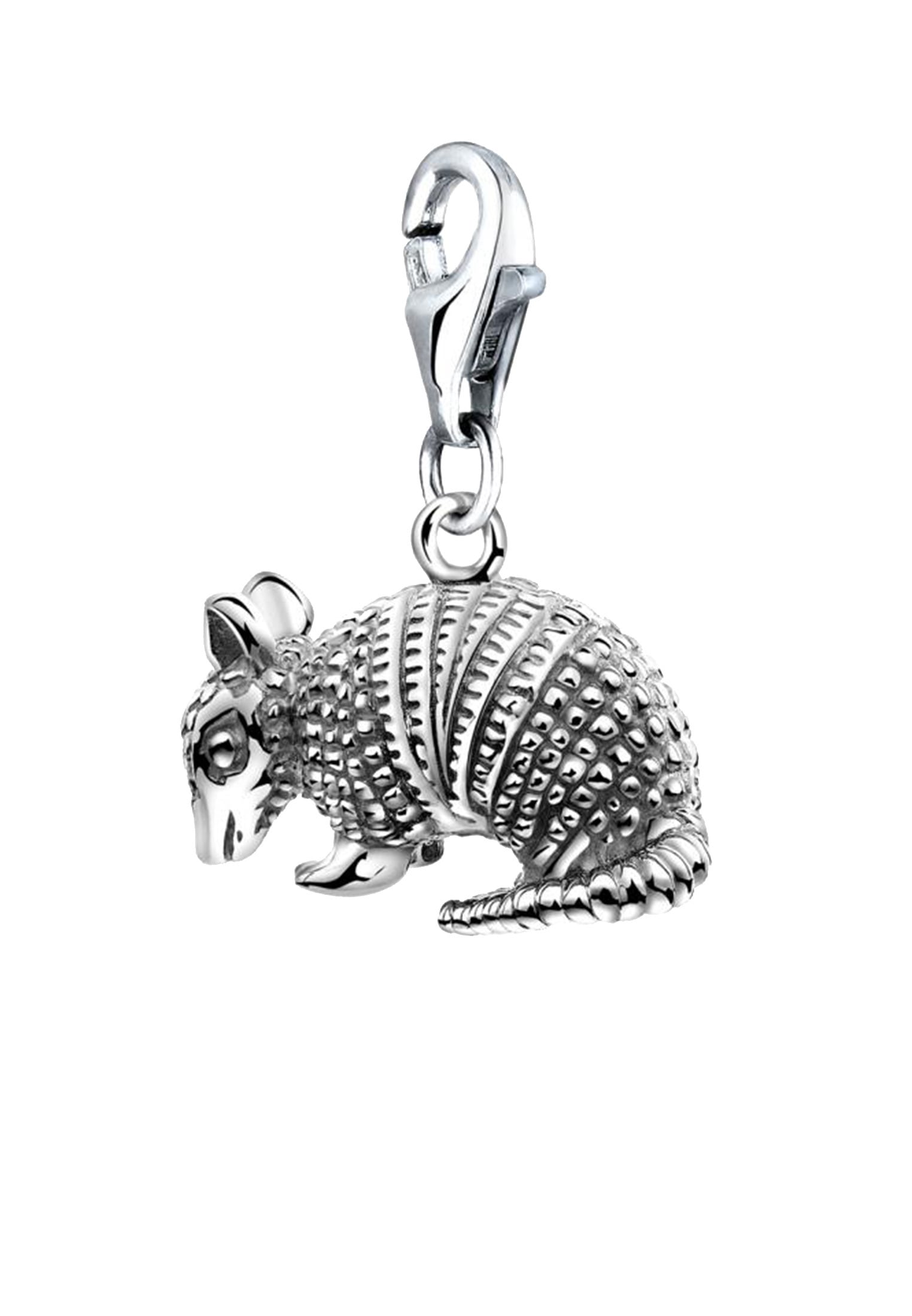 Nenalina Charm-Einhänger »Anhänger Gürteltier 925 Silber«