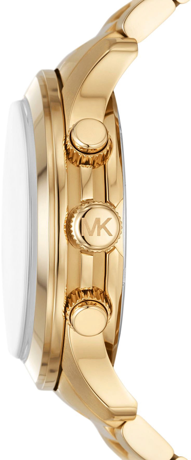 MICHAEL KORS Chronograph »RUNWAY«, Quarzuhr, Armbanduhr, Damenuhr, Stoppfunktion, Edelstahlarmband