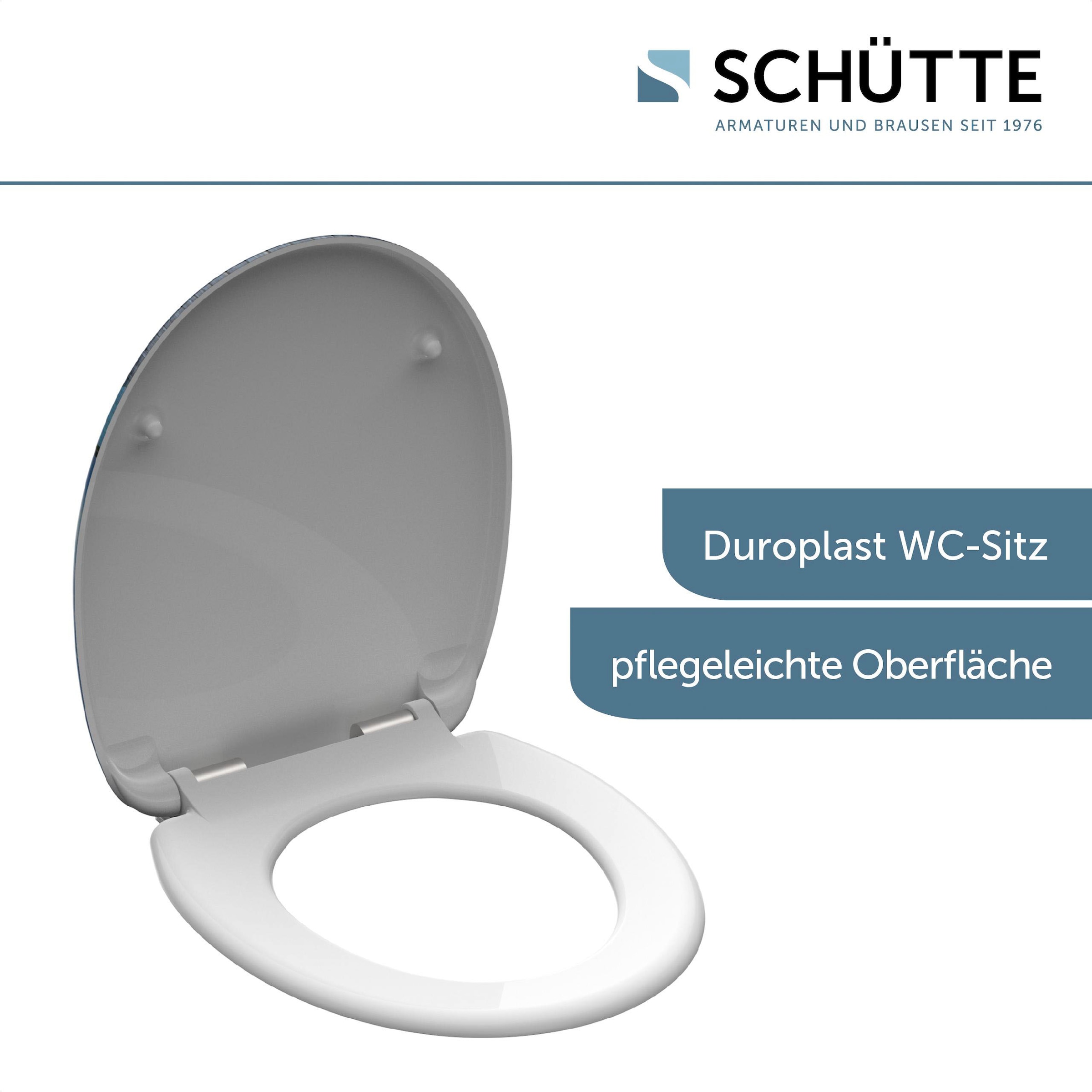Schütte WC-Sitz »Offline« Duroplast, mit Absenkautomatik