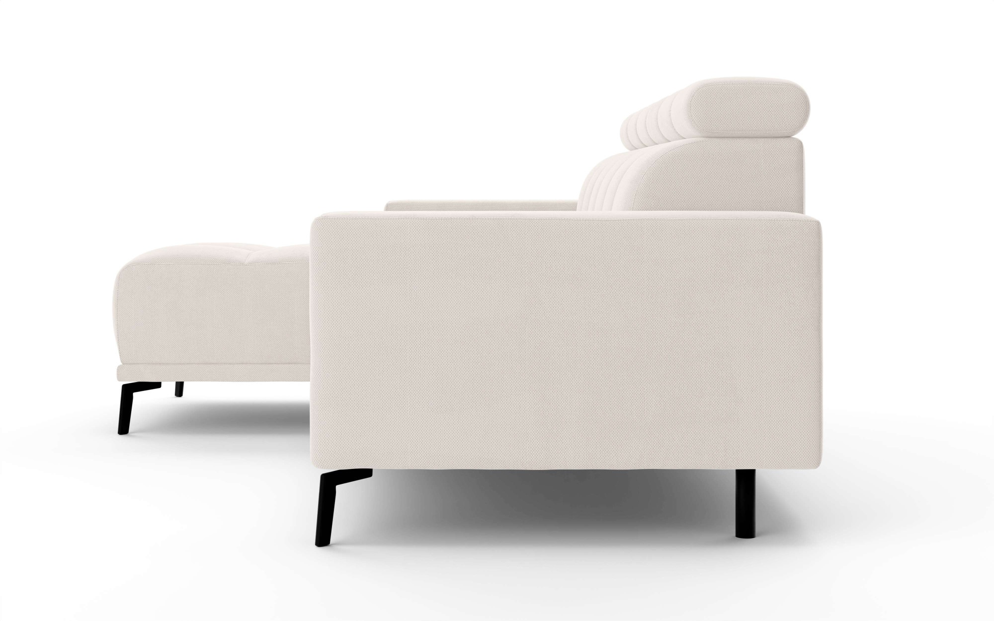 INOSIGN Ecksofa »CAZIE, Designsofa, L-Form, trendige Bubble-Optik,«, L-Form mit Wellenunterfederung, Recamiere rechts/links bestellbar