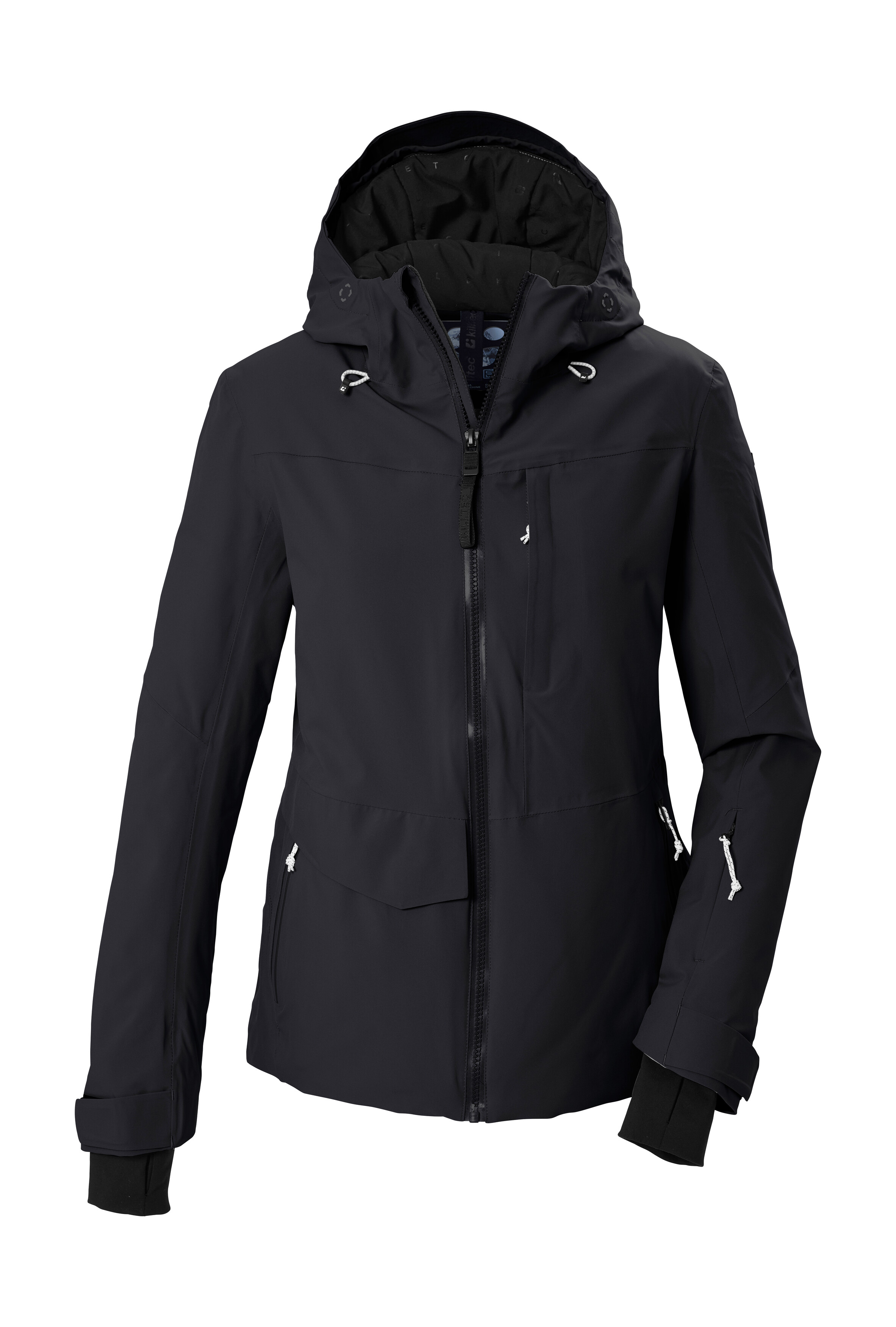 Killtec Skijacke "KSW 112 WMN SKI JCKT" Wasserdicht, atmungsaktiv, regulierbare Kapuze, Schneefang