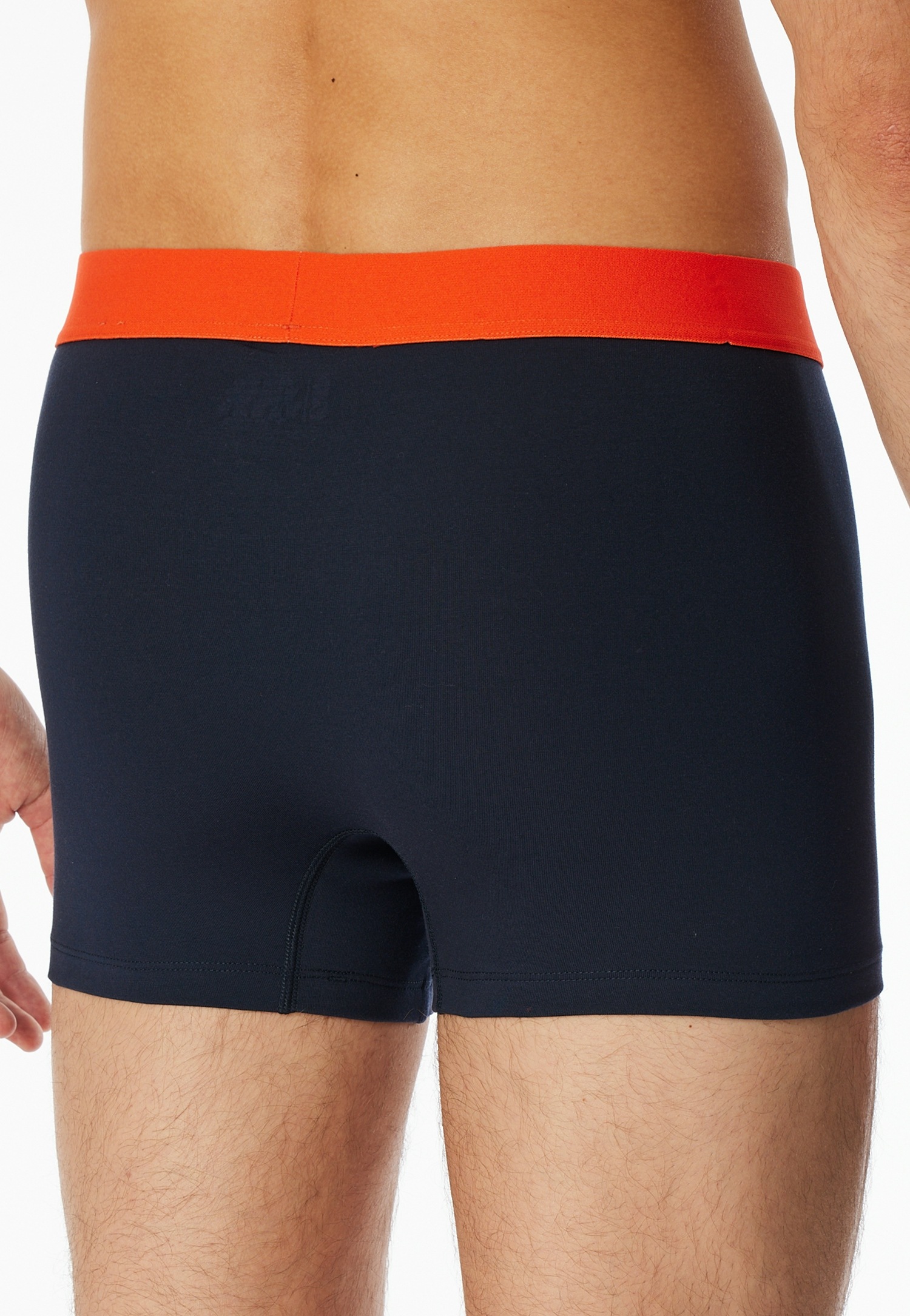 Schiesser Boxershorts »"95/5"«, (3er Pack), mit farbigem Logobund