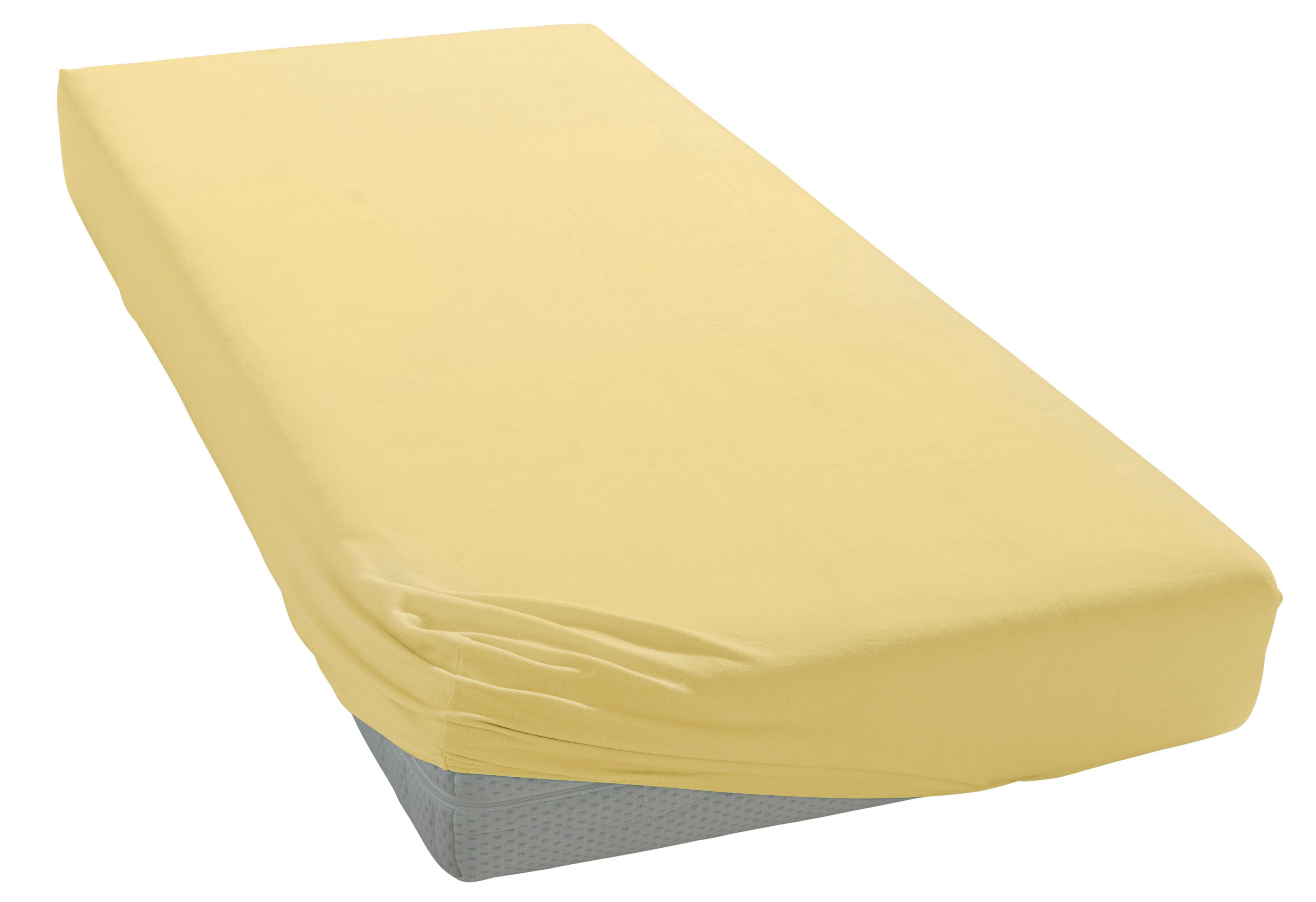 bellana Spannbettlaken "bellana Aqua mit Elasthan, 160 g/m²" Spannbetttuch für Matratzen bis 35cm Höhe, bügelfrei, faltenfrei