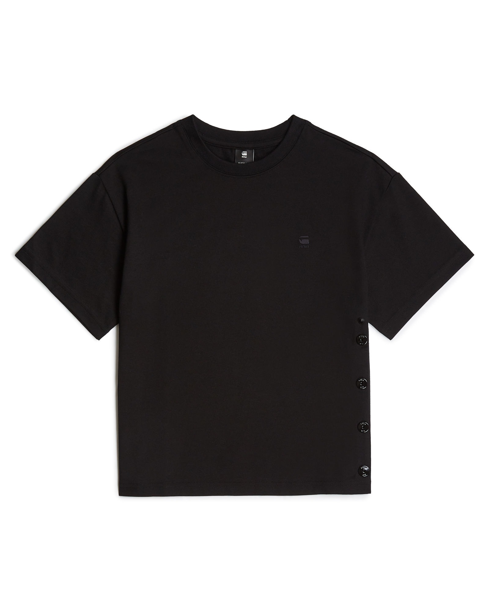 G-STAR T-Shirt »Side Buttons Relaxed Top«