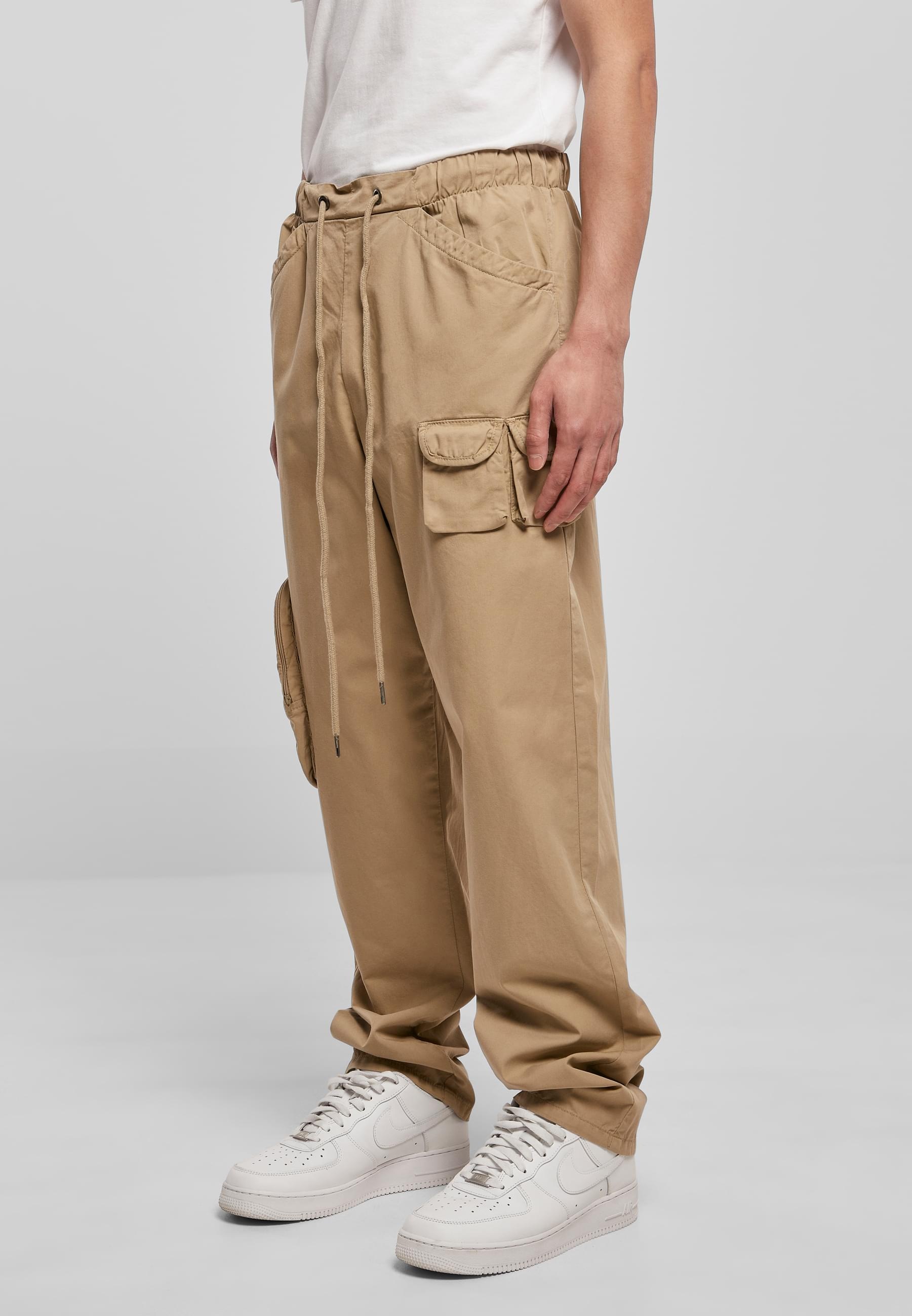 URBAN CLASSICS Cargohose »Urban Classics Herren Asymetric Pants«, (1 tlg.)