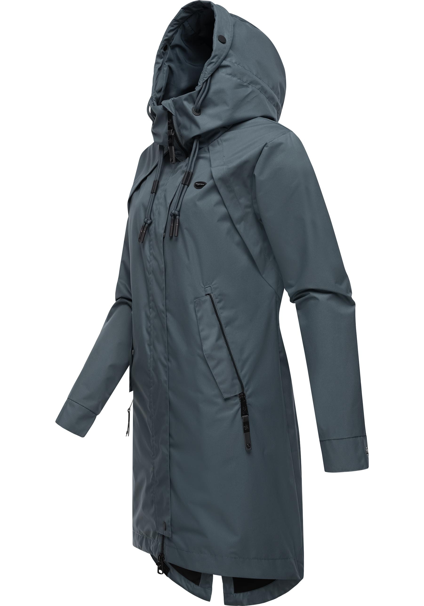 Ragwear Jerseymantel »Rejany«, Wasserdichter Damen Parka für die Übergangszeit