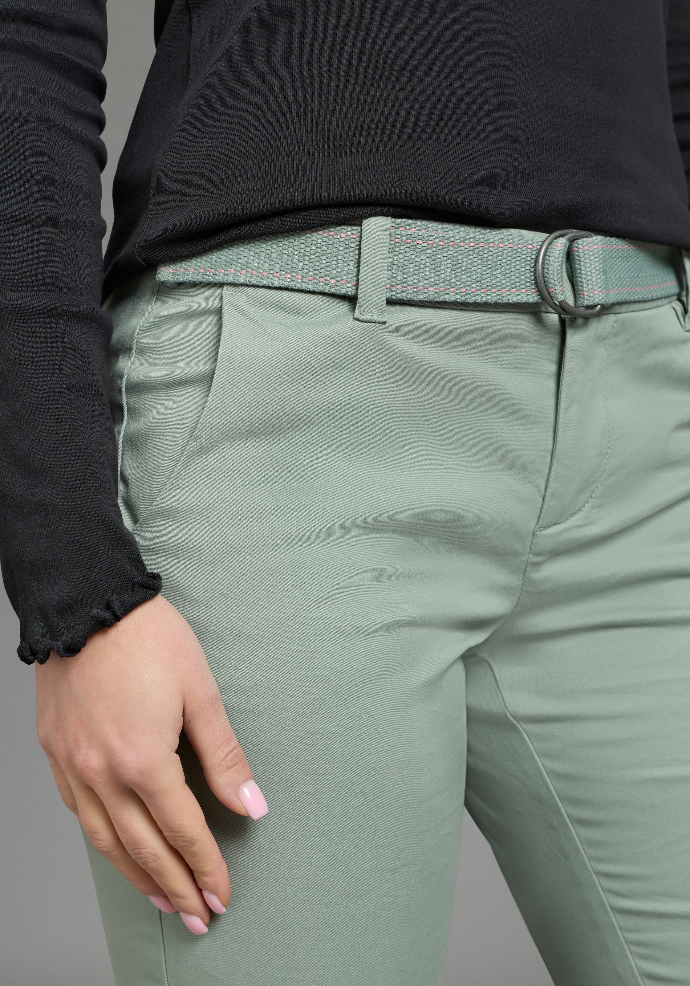 AJC Damen Chino Hose Salbei Größe 42 2