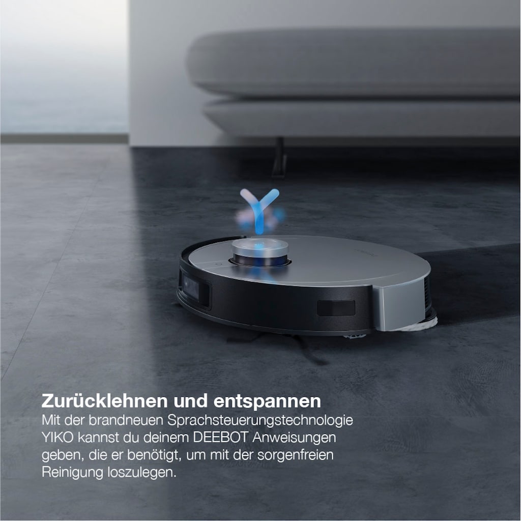 ECOVACS Nass-Trocken-Saugroboter »DEEBOT X1 PLUS,«