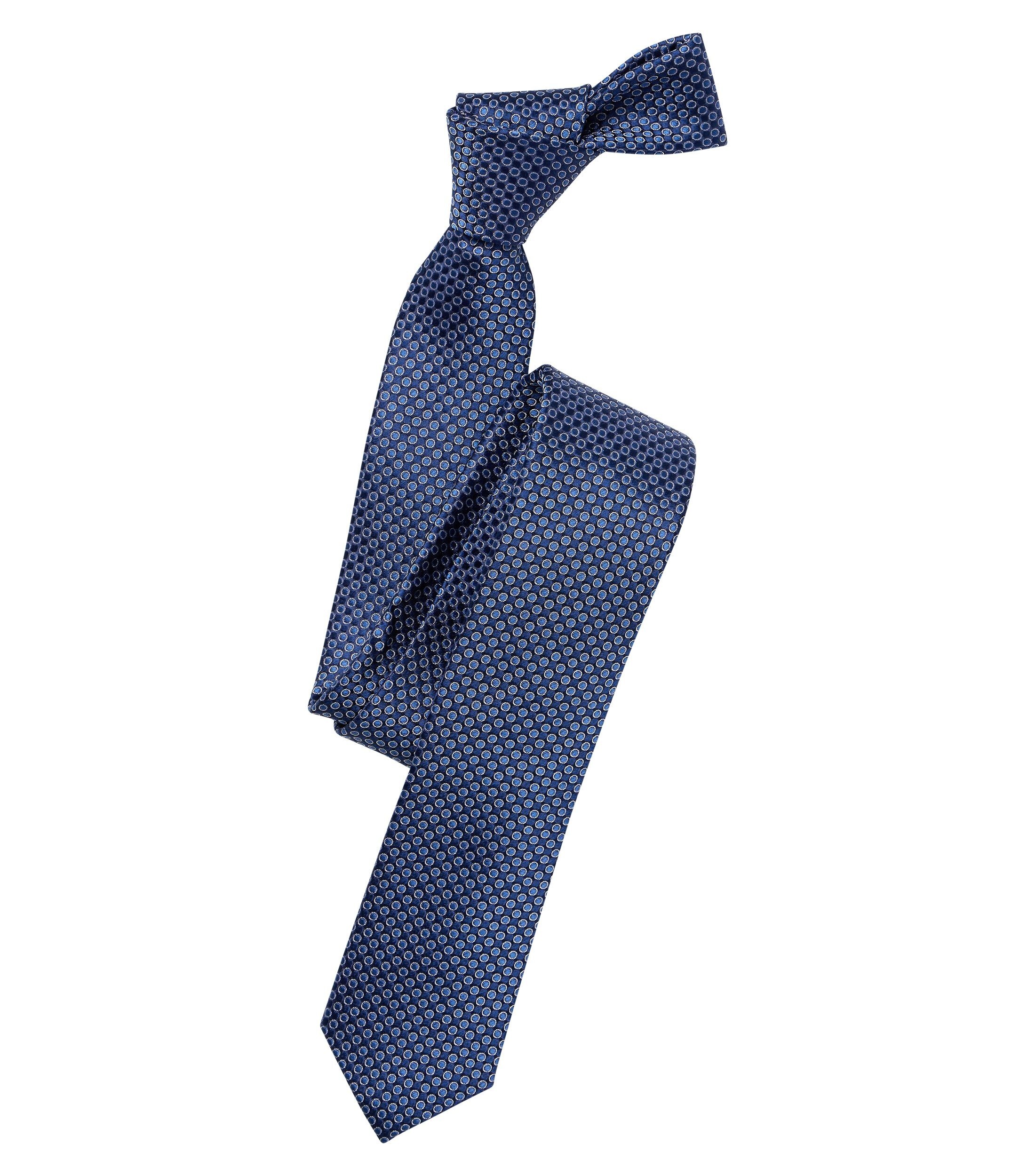 "Krawatte VENTI ""VENTI Krawatte gemustert"", Herren, blau, 100% Seide, Krawatten"