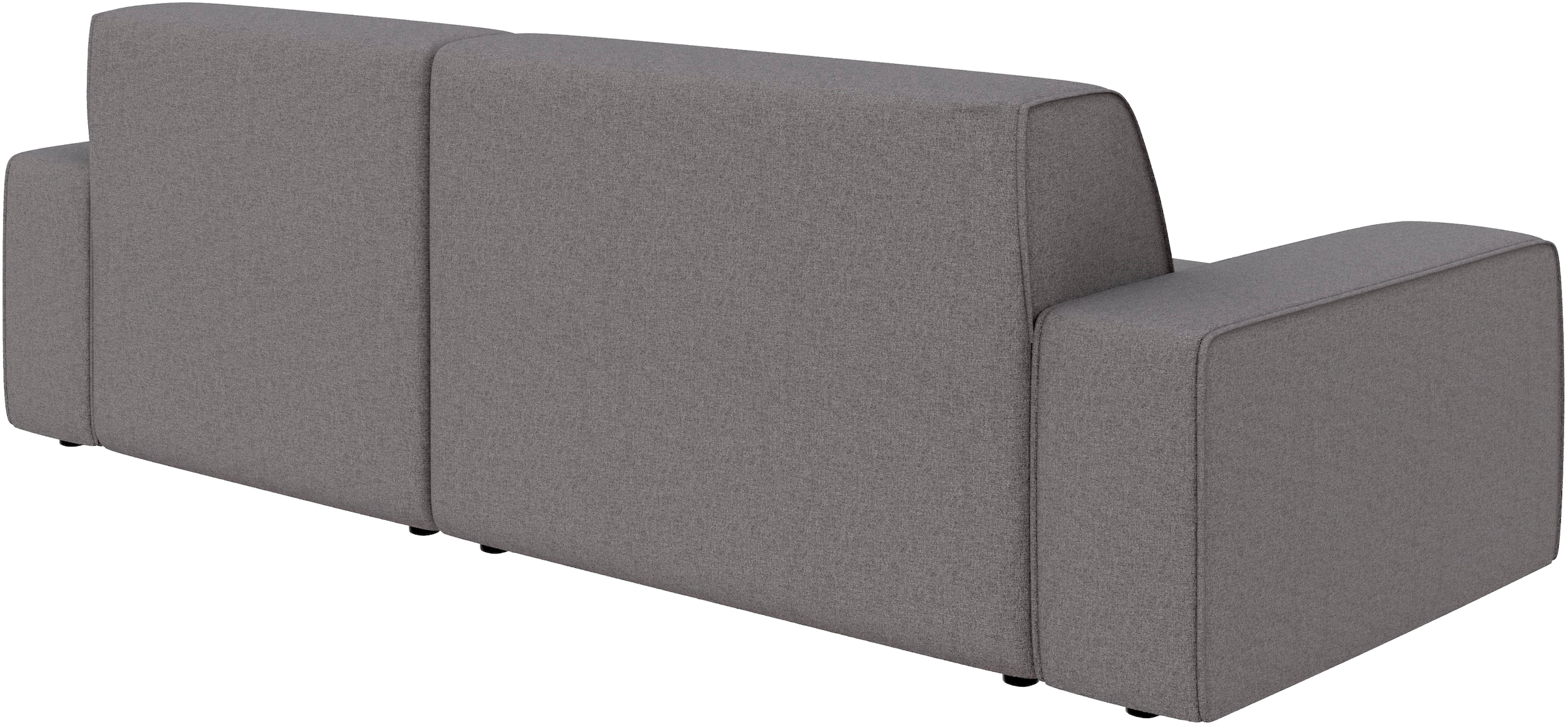 TRENDMANUFAKTUR Ecksofa »Graz, wahlweise mit Sitzvorschub und Bettkasten, L-Form, Breite 246 cm« in Cord-, haustierfreundlichem LEO Struktur- oder LUMOS-3D-Bezug