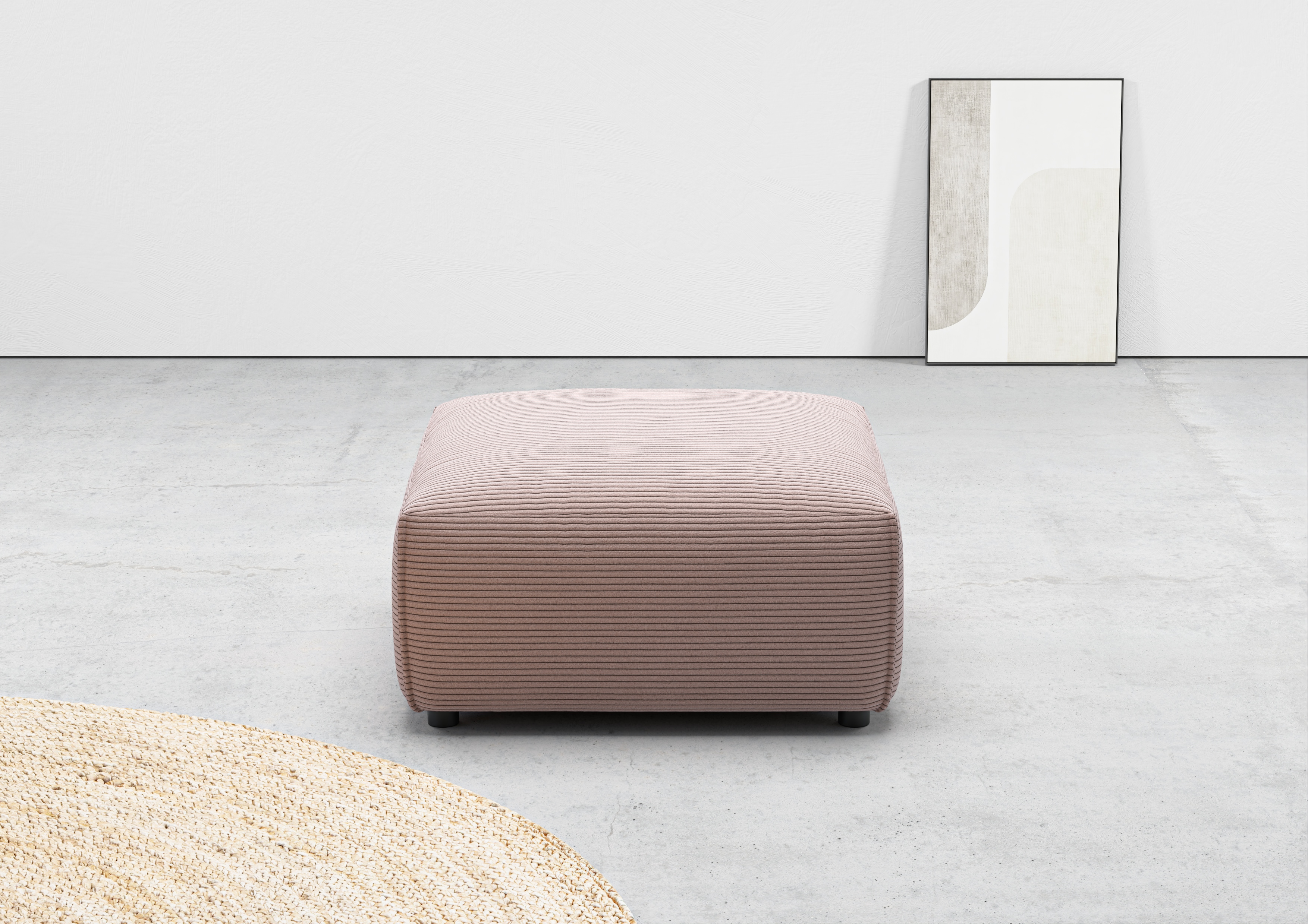 Home affaire Hocker "Glimminge auch in Breitcord, Feincord und Easy care-Bezug" passend zur Serie "Glimminge"