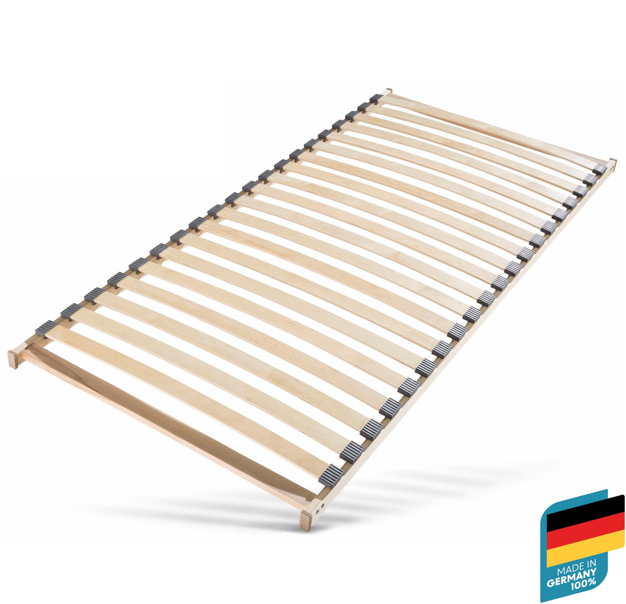 Lattenrost BECO, B:90cm H:6cm L:200cm, beige, Lattenroste, "Mega LR-NV", extra breite Federleisten, universell