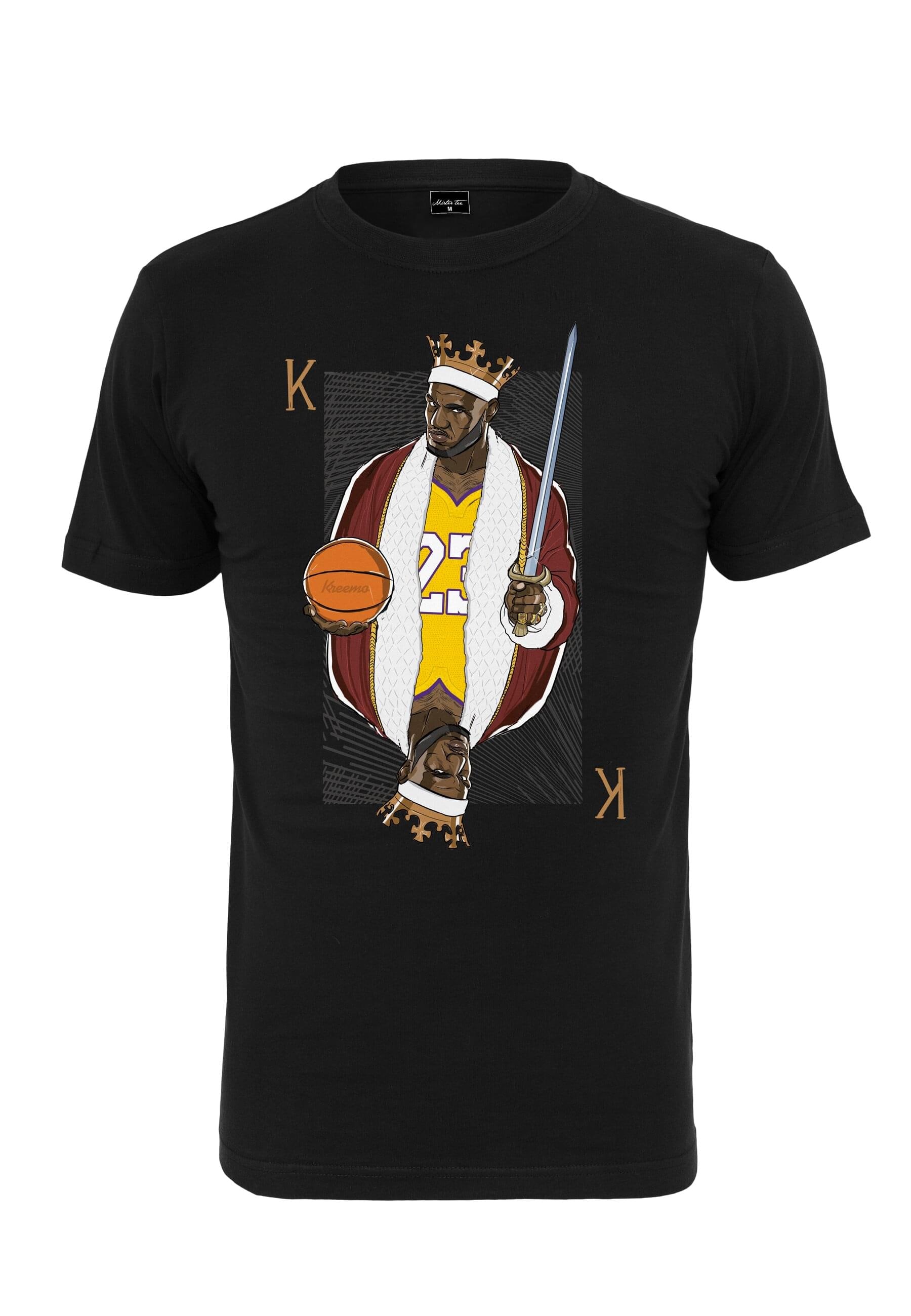 MisterTee T-Shirt "MisterTee Herren King James LA Tee" 1 Stk. tlg. günstig online kaufen