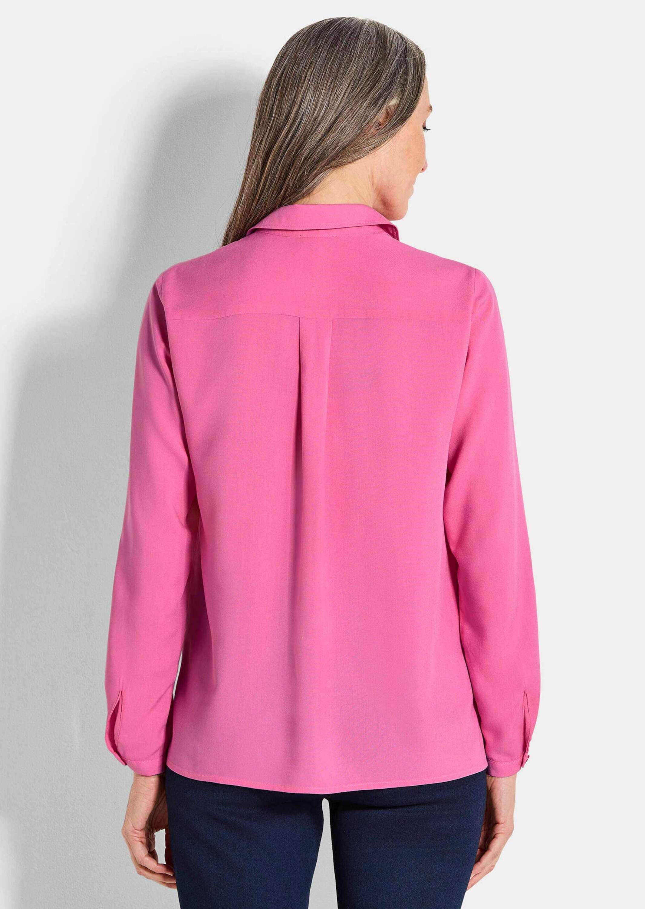 GOLDNER Klassische Bluse »Schlupfbluse aus reiner Viskose«