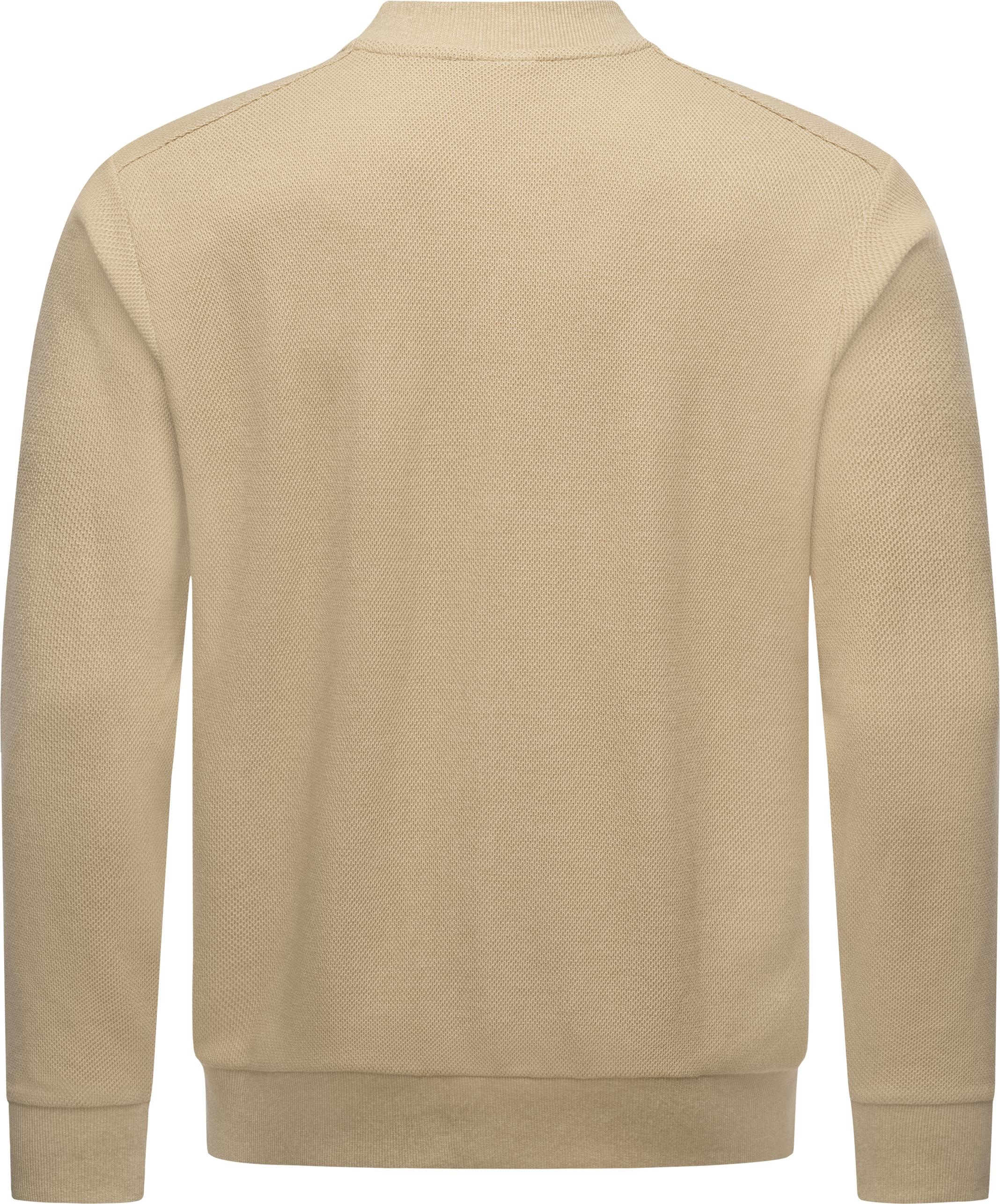 Ragwear Sweatjacke »Cruider«, lässige Herren Strickjacke mit Bündchen