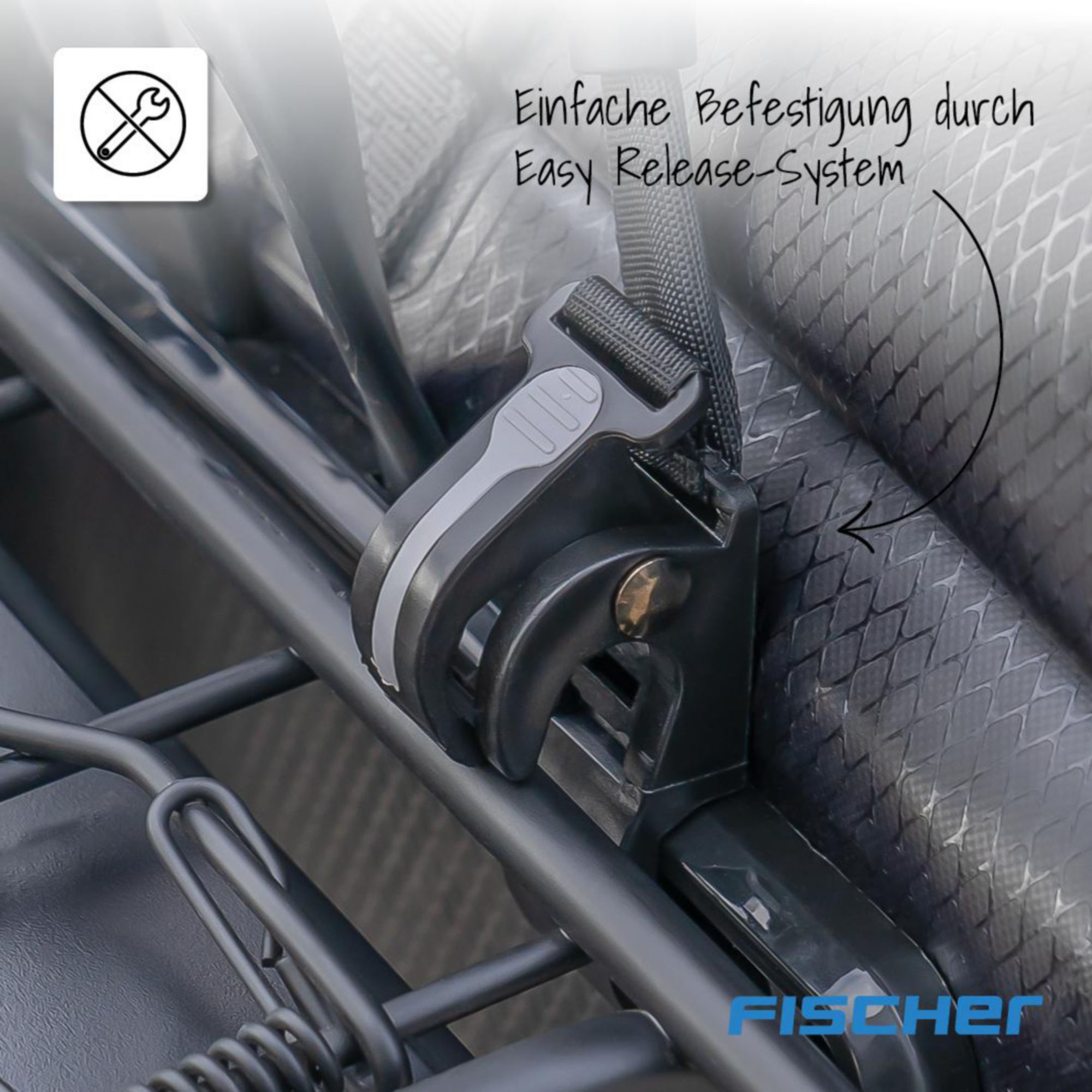 FISCHER Fahrrad Gepäckträgertasche »PLUS Terra«