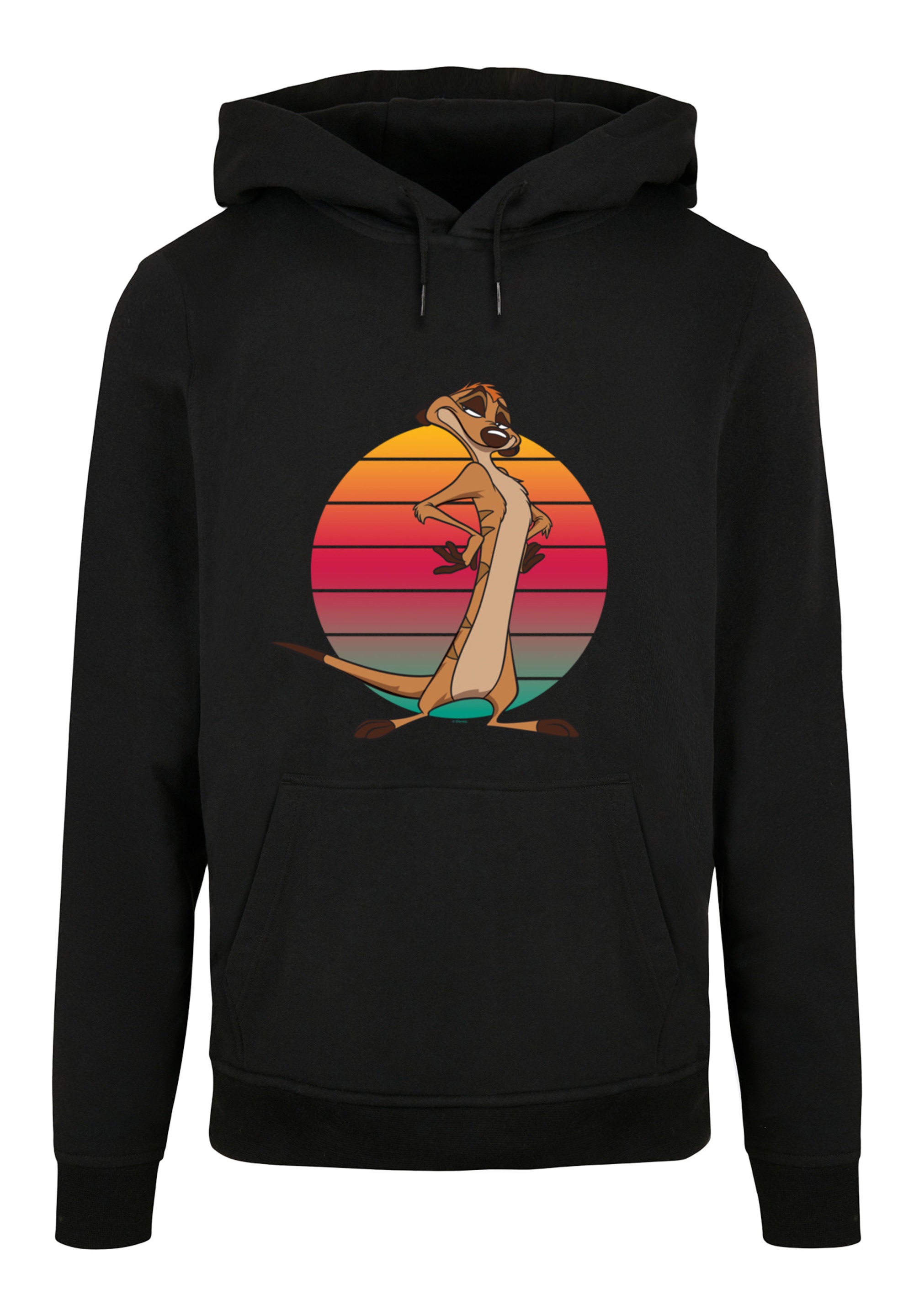 F4NT4STIC Kapuzenpullover »Disney König der Löwen Timon Sunset«, Print
