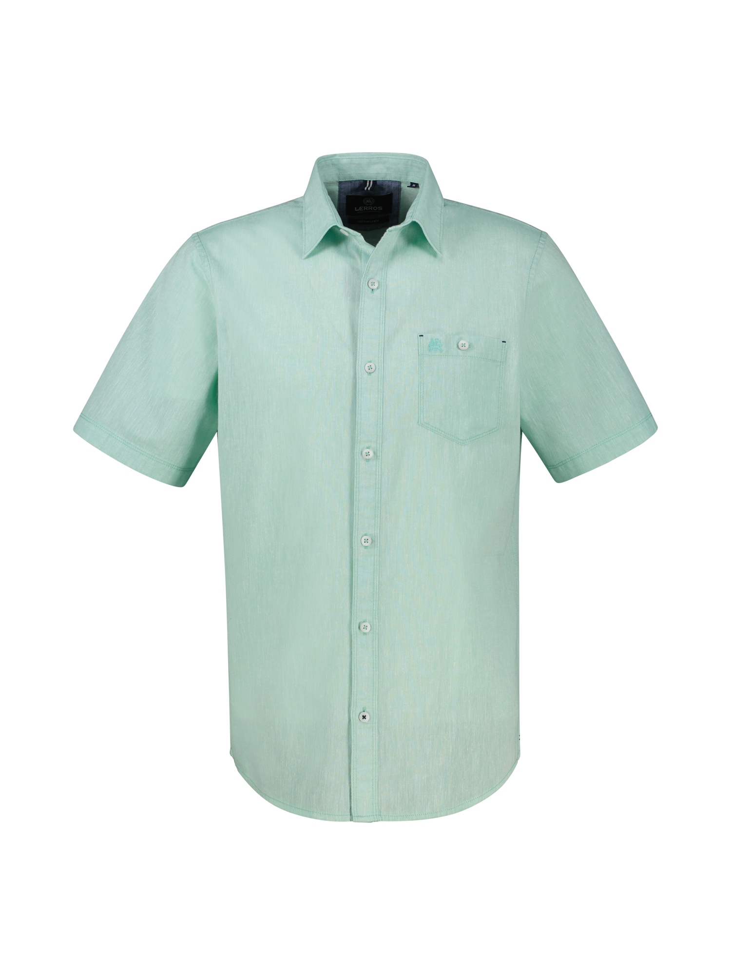 LERROS Kurzarmhemd "Unifarbenes Kurzarmhemd in Strukturqualität" günstig online kaufen