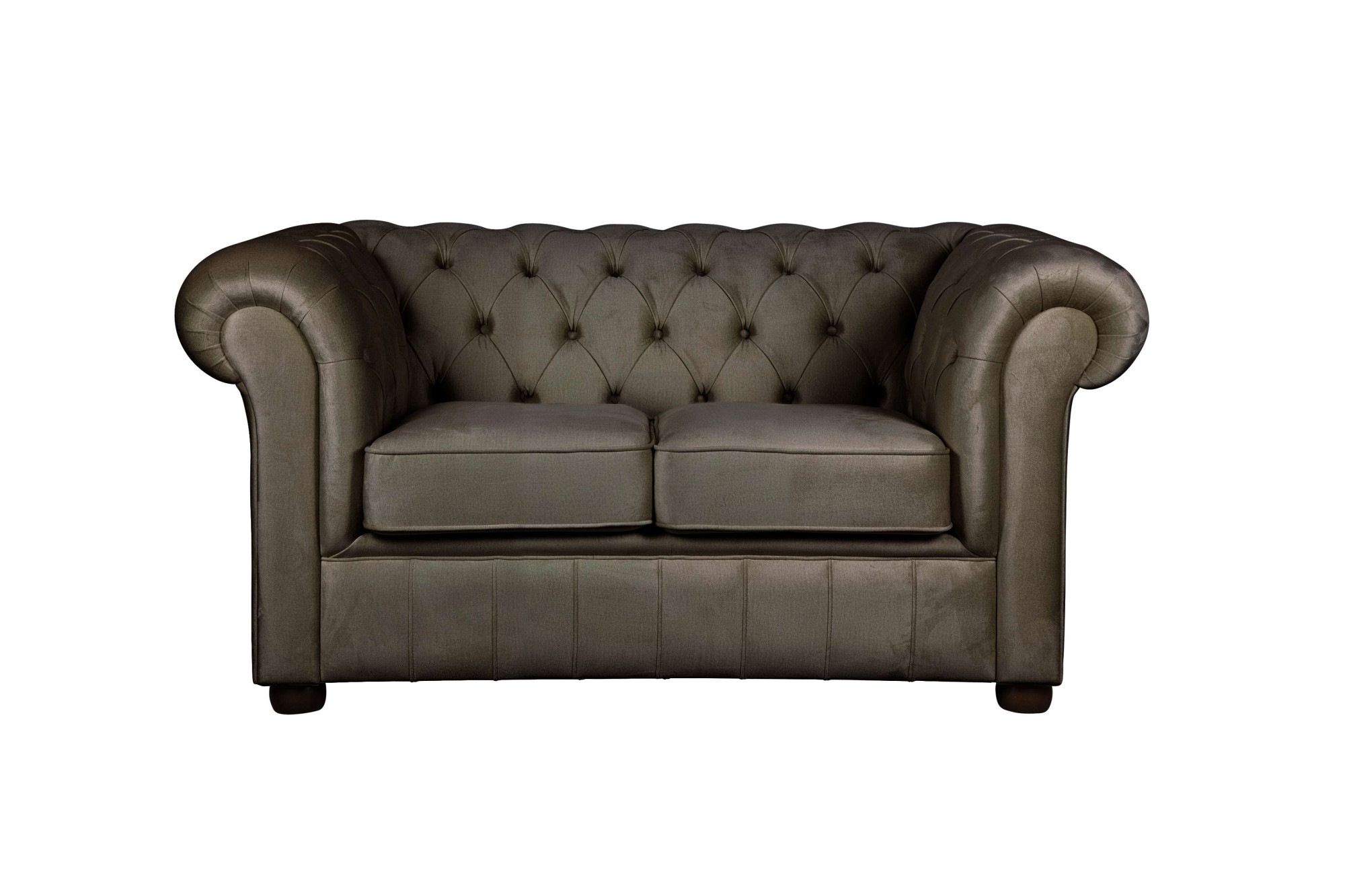 Home affaire 2-Sitzer "CHARENTE, Chesterfield-Sofa, Wellenfederung, Maße: B günstig online kaufen