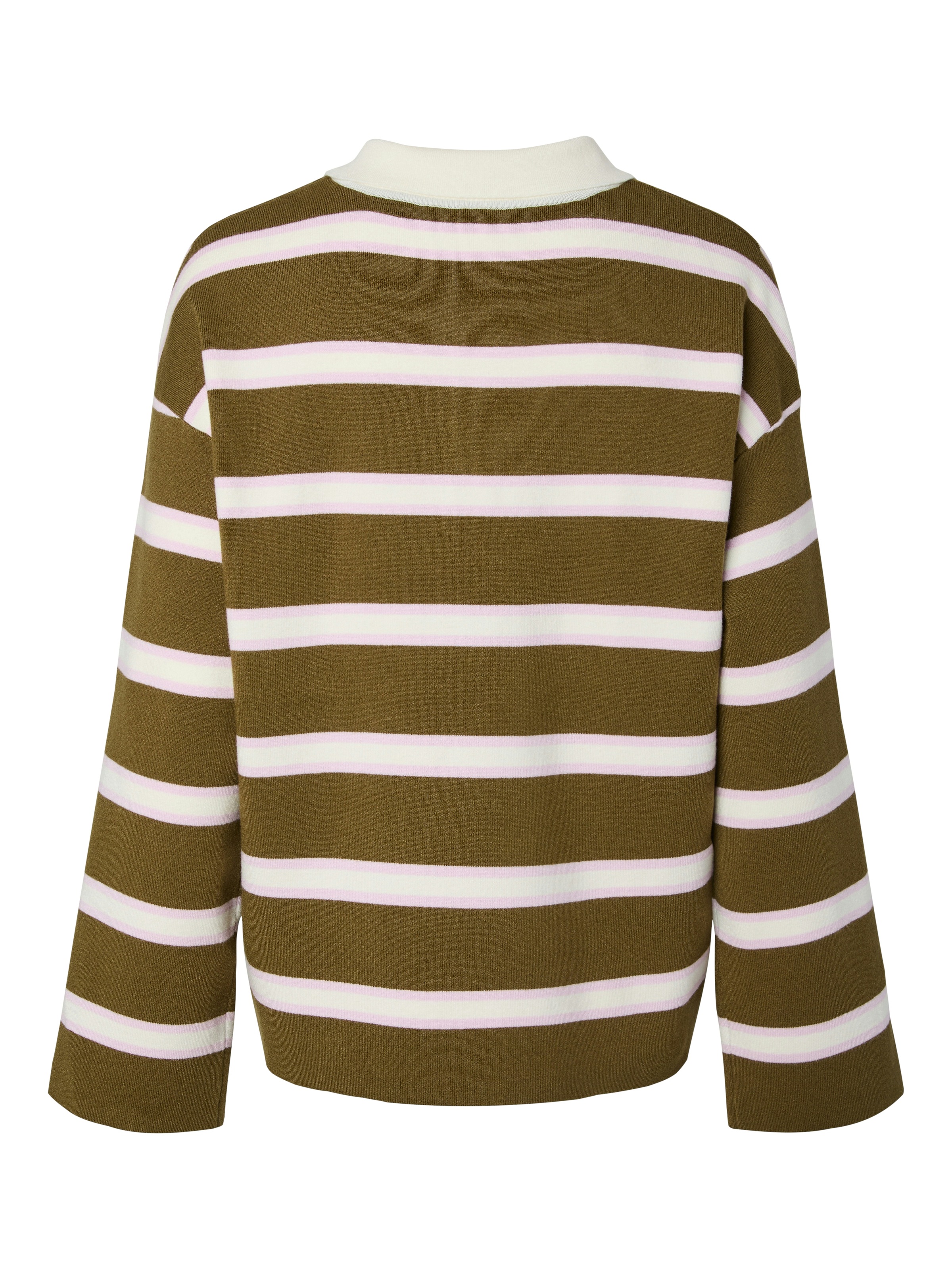 Y.A.S Polokragenpullover »YASISABELL LS POLO KNIT PULLOVER S. NOOS« Viskosemischung, regular fit