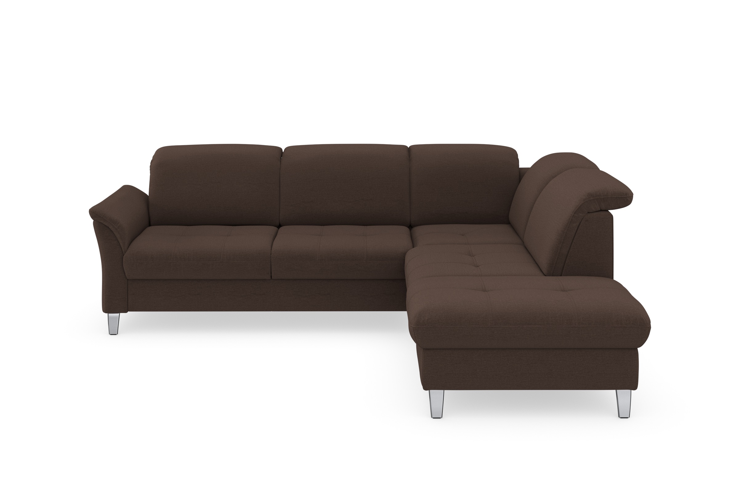 sit&more Ecksofa »Maggiore L-Form«, wahlweise mit Kopfteilverstellung, Bettfunktion und Stauraum