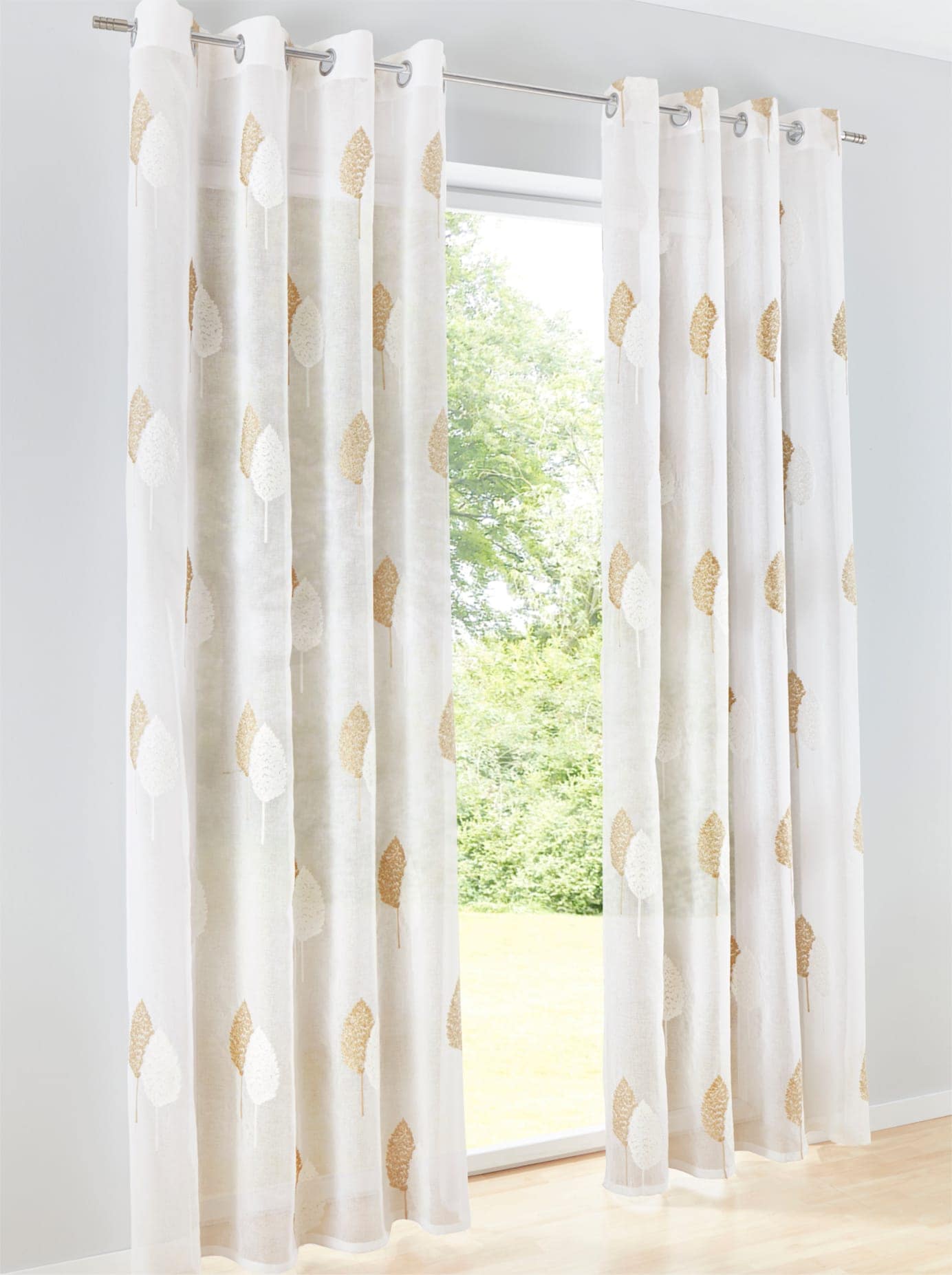 heine home Gardine Ösen 1 Stk. tlg. günstig online kaufen